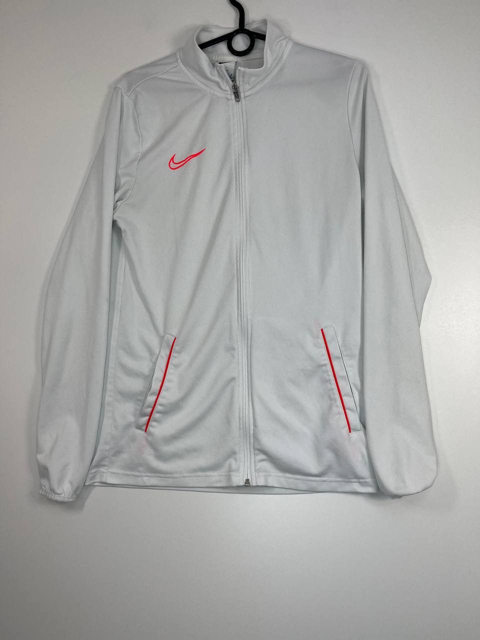 Nike Nike Dri Fit Full Zip Track Jacket White Mens Size M Size US M / EU 48-50 / 2 - 1 Thumbnail