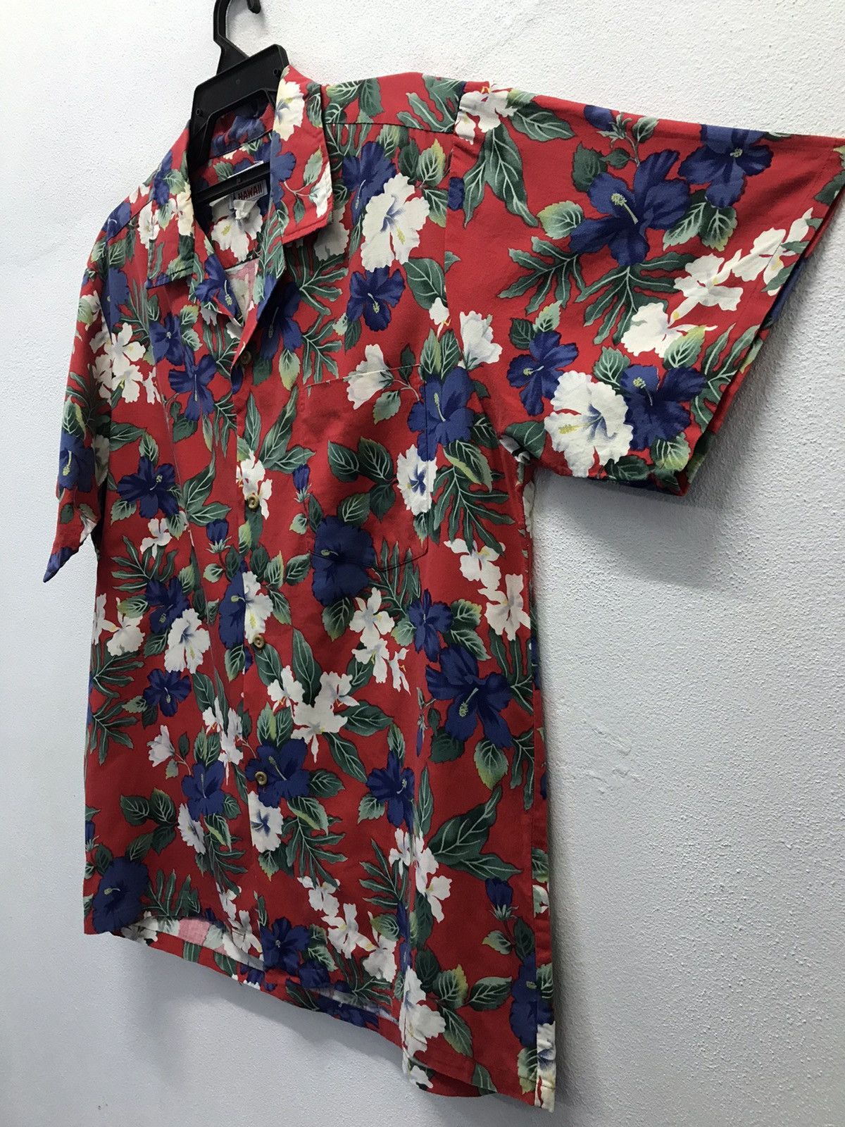 Vintage Vintage Hawaii Made In Usa SHORT Sleeve Shirt Button Up Size US L / EU 52-54 / 3 - 4 Thumbnail