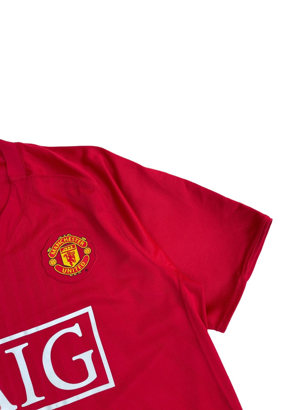 Nike Manchester United 2007/08 Home Kit Soccer Jersey