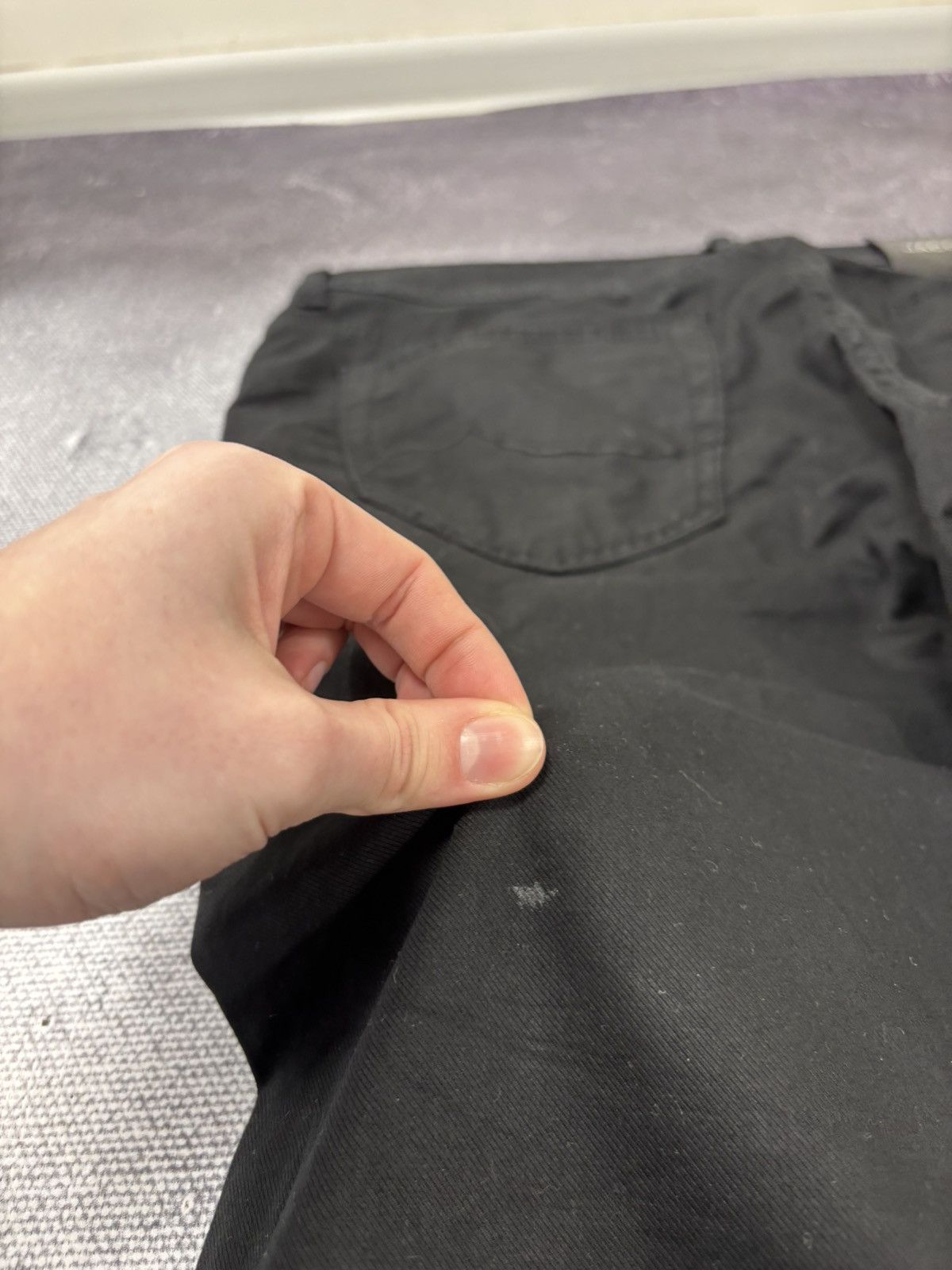 Jacob Cohen Jacob Cohen Men’s Black Cotton Blend Stretch Pants Jeans Size US 35 - 17 Thumbnail