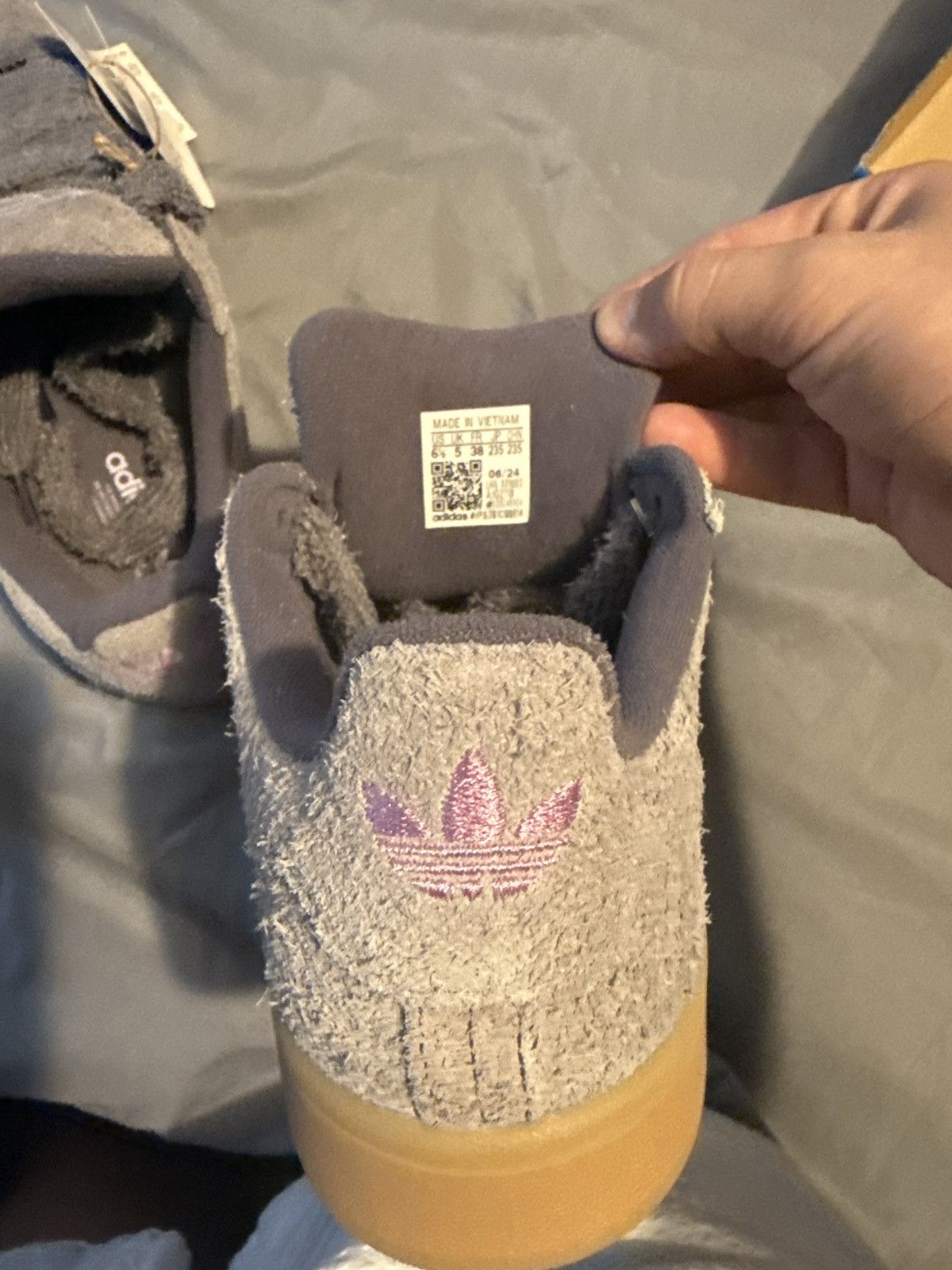 Adidas Adidas Campus 00’s Grey and Purple Women’s 6.5 Size US 6.5 / EU 39-40 - 5 Thumbnail