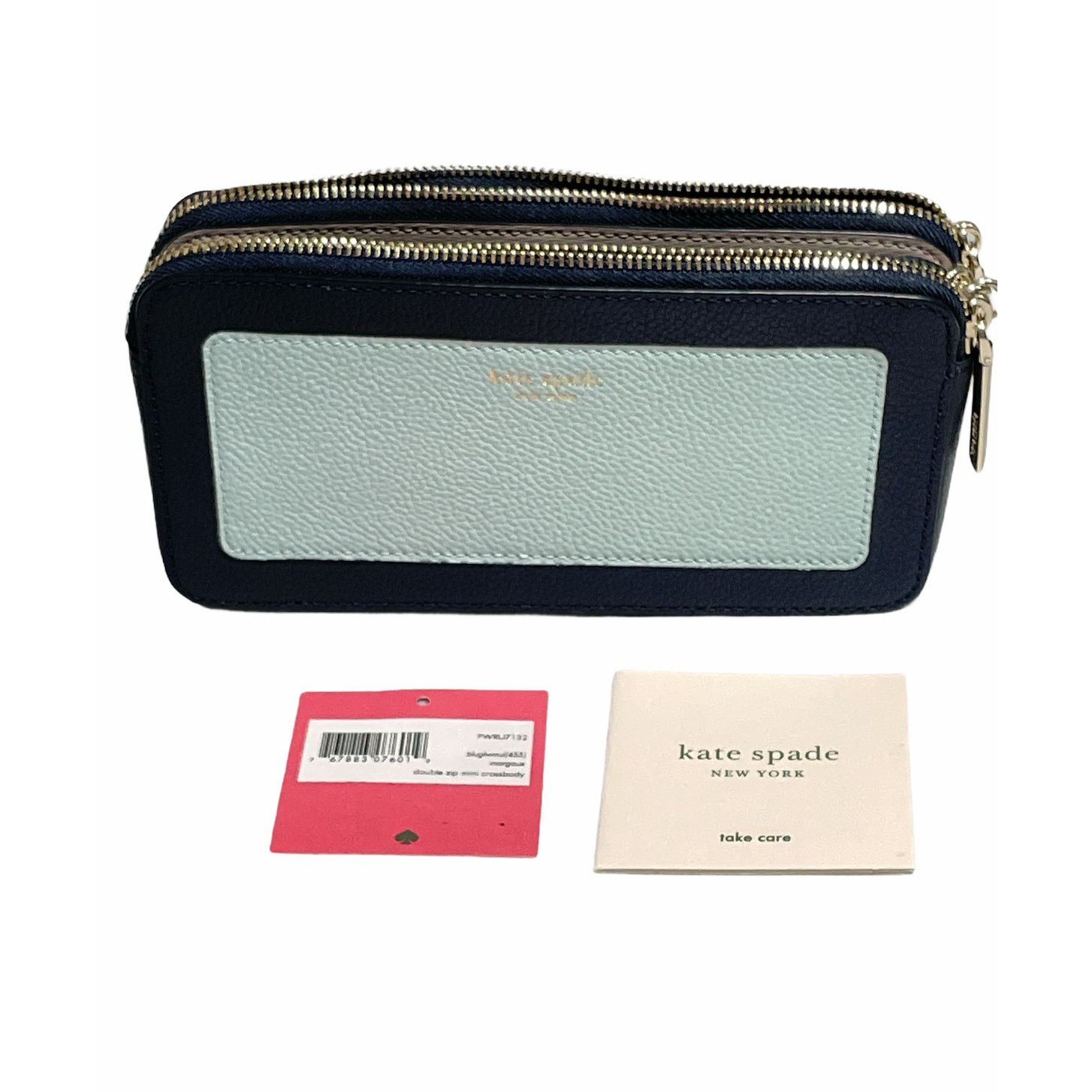 Kate Spade Kate Spade Margaux Double Zip Leather Mini Crossbody Size ONE SIZE - 1 Thumbnail