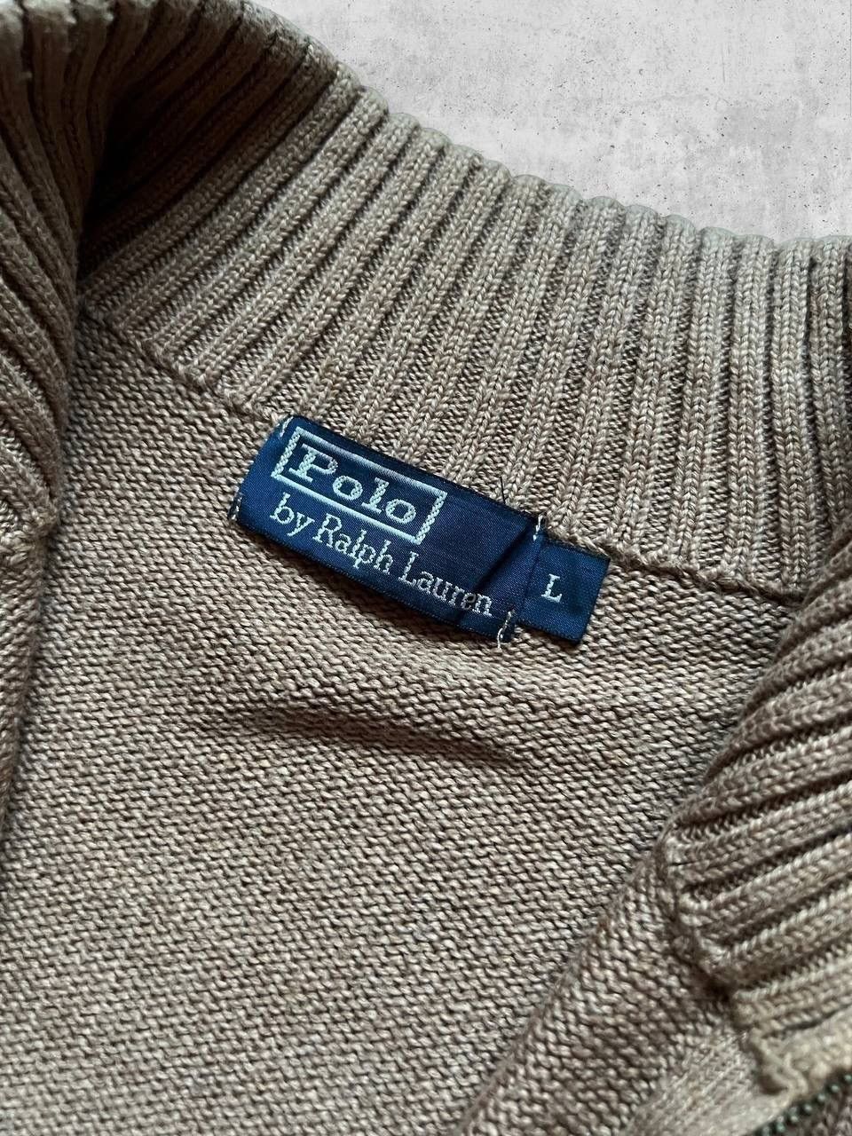 Polo Ralph Lauren RL Polo Ralph Lauren vintage zip sweater turtleneck vintage Size US L / EU 52-54 / 3 - 4 Thumbnail