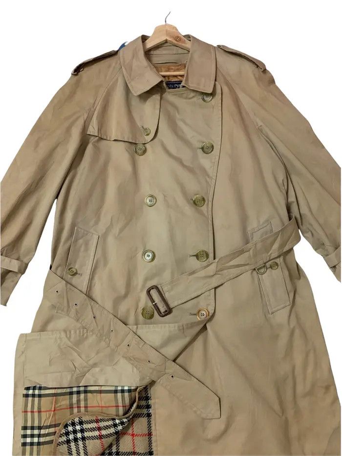 Burberry Burberrys Double Breasted Nova Check Trench Coat Size US M / EU 48-50 / 2 - 5 Thumbnail