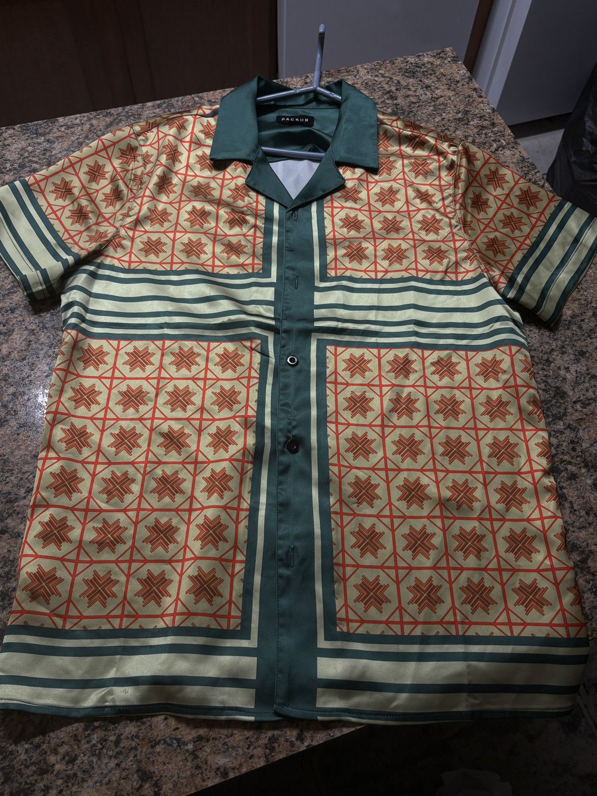 Pacsun Pacsun Silk Shirt Size US M / EU 48-50 / 2 - 1 Thumbnail