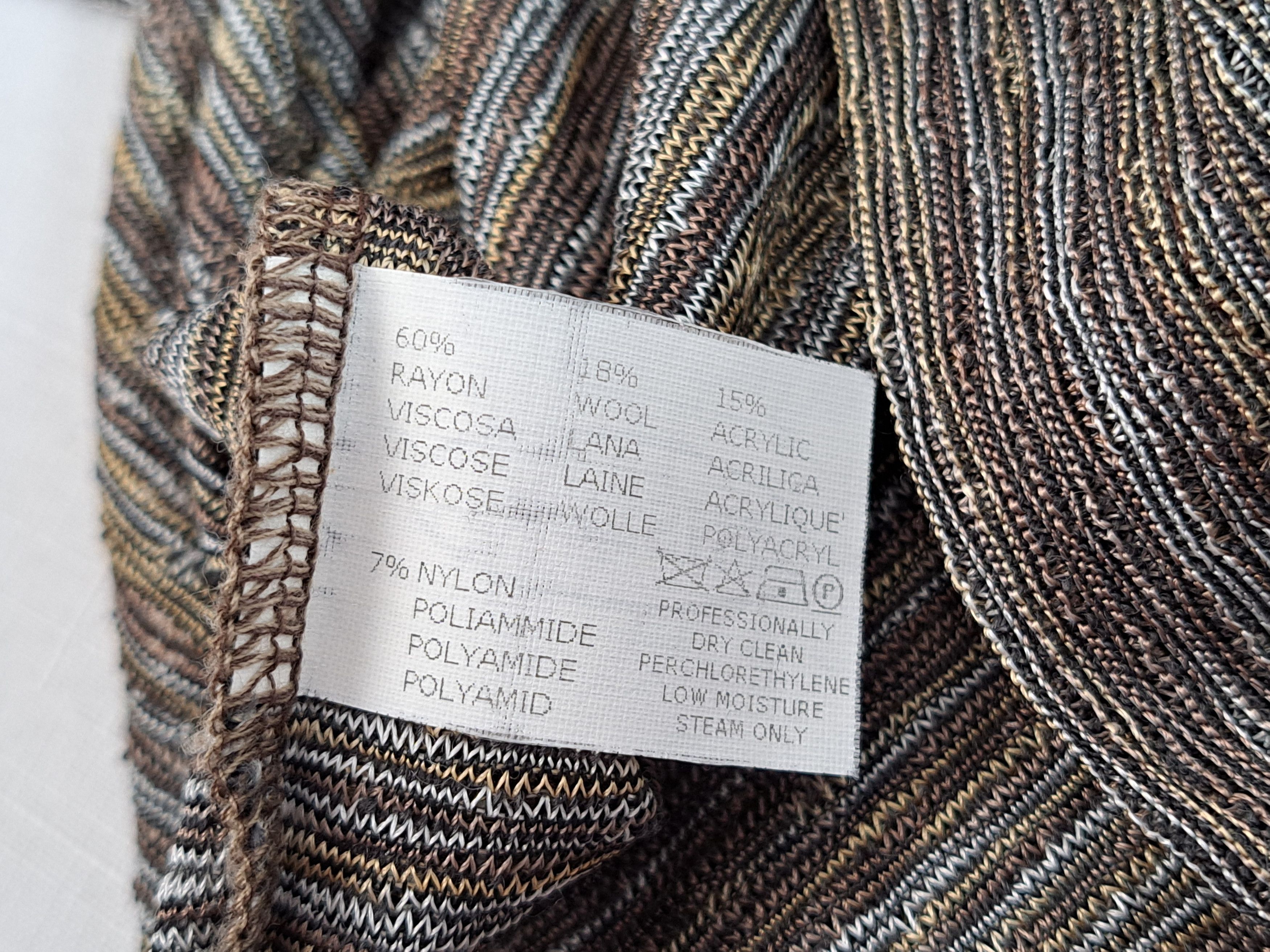 Missoni MISSONI lightweight turtleneck. Size 44 Size L / US 10 / IT 46 - 9 Thumbnail