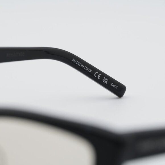 Saint Laurent Paris Saint Laurent SL 276 MICA 038 Sunglasses Black Cat Eye Frame Size ONE SIZE - 8 Thumbnail