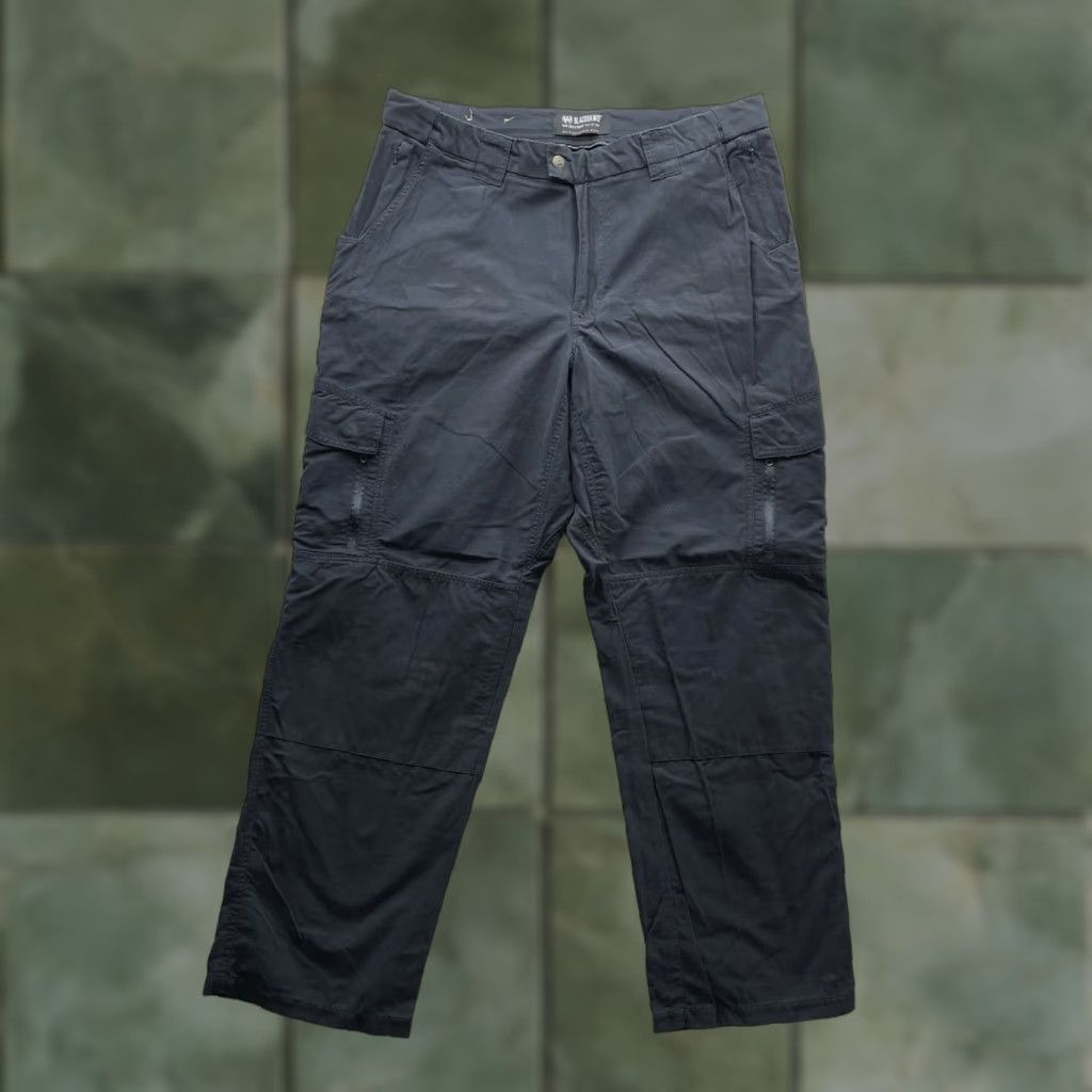 Doublet BLACKHAWK! Pants Mens 40x33 Black Cargo Ultralight Tactical Warrior Double Knee Size US 40 / EU 56 - 1 Thumbnail