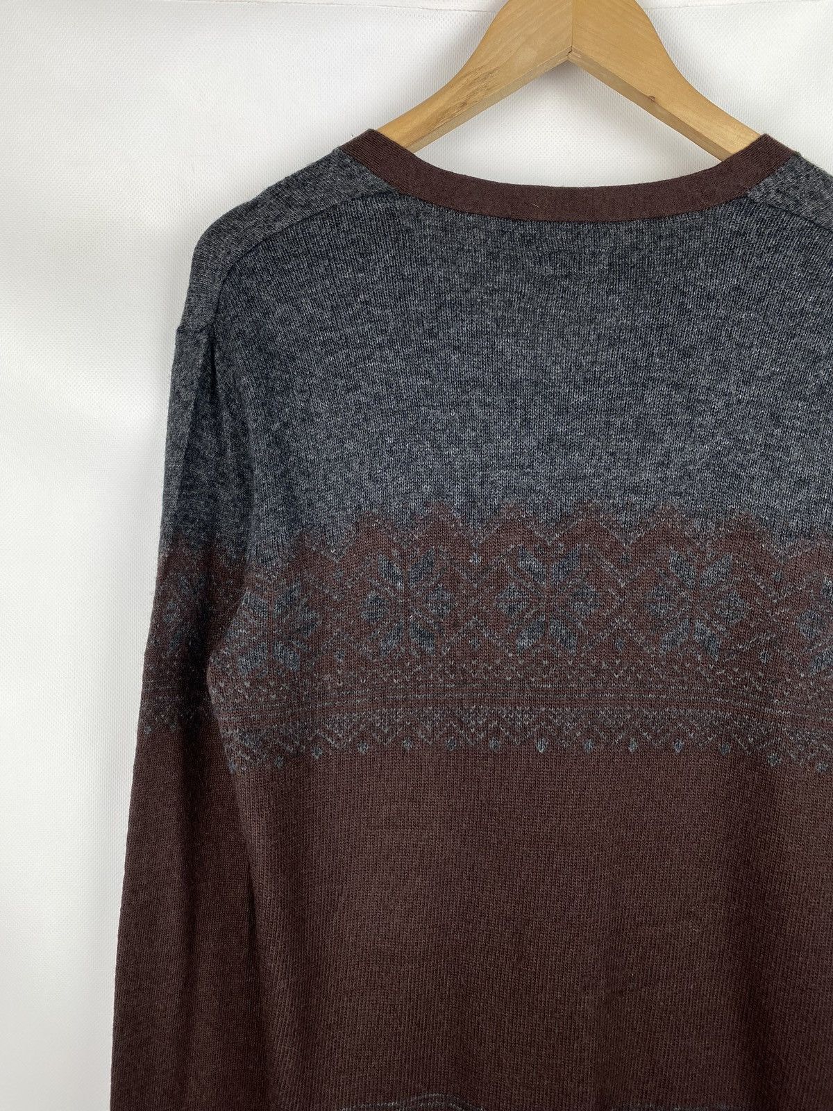 Allsaints × Japanese Brand Allsaints Scafell wool / alpaca men’s cardigan sweater Size US M / EU 48-50 / 2 - 16 Thumbnail