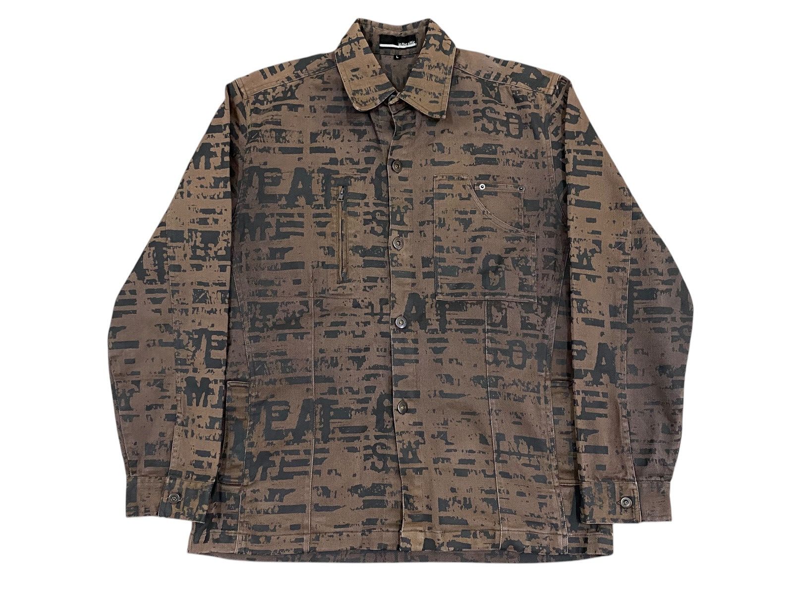 In The Attic In The Attic Brown Graphic Print Jacket Size US L / EU 52-54 / 3 - 2 Thumbnail
