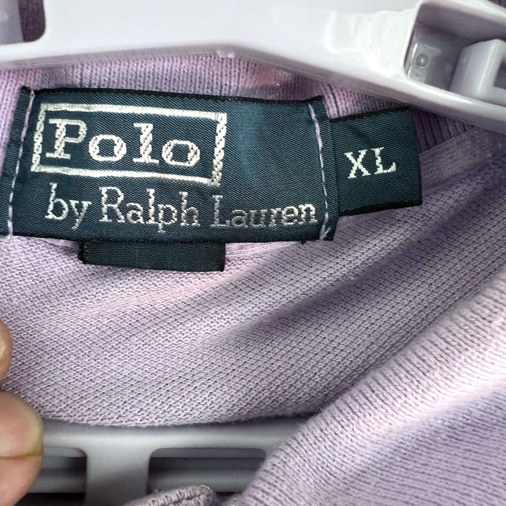 Ralph Lauren Ralph Lauren Polo Shirt Mens XL Cotton Purple Short Sleeve Shirt Classic Logo Embroidered Casual Knit Polo Size US XL / EU 56 / 4 - 4 Thumbnail