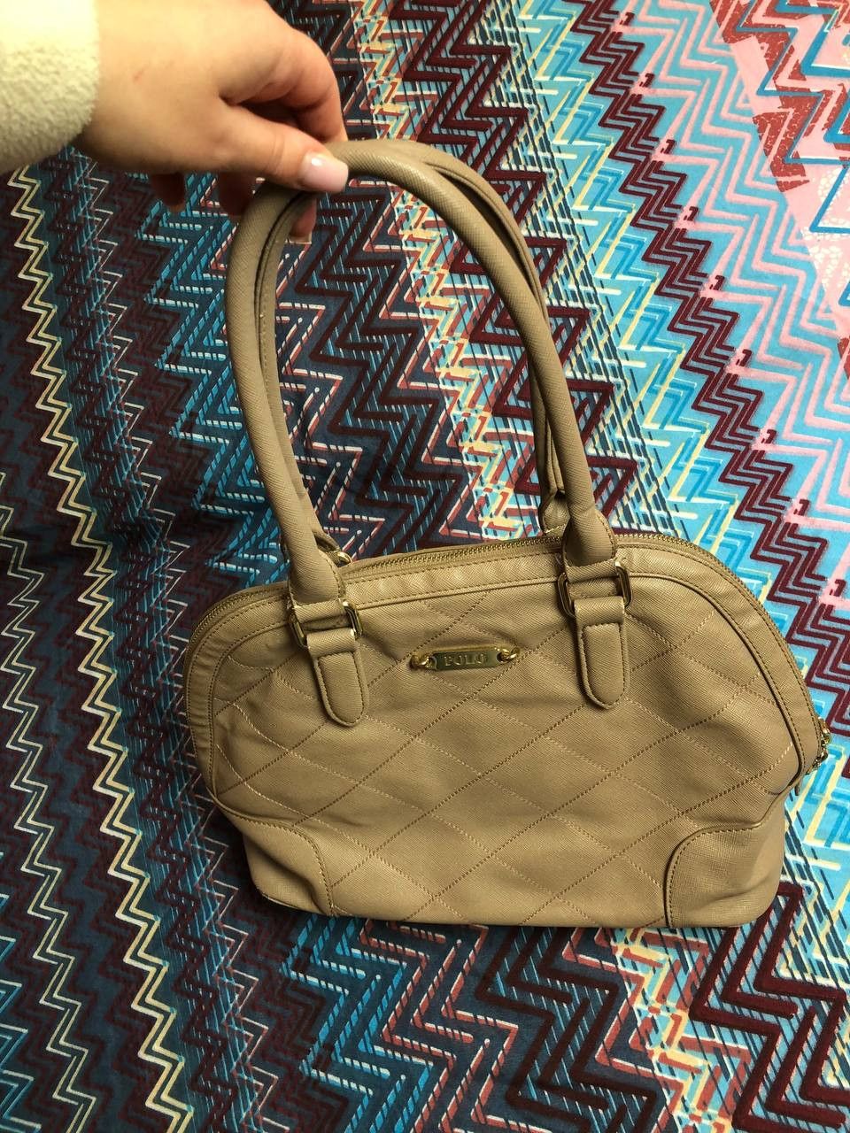 Polo Ralph Lauren Vintage Polo Ralph Lauren Handle Women’s Bag Size ONE SIZE - 9 Thumbnail