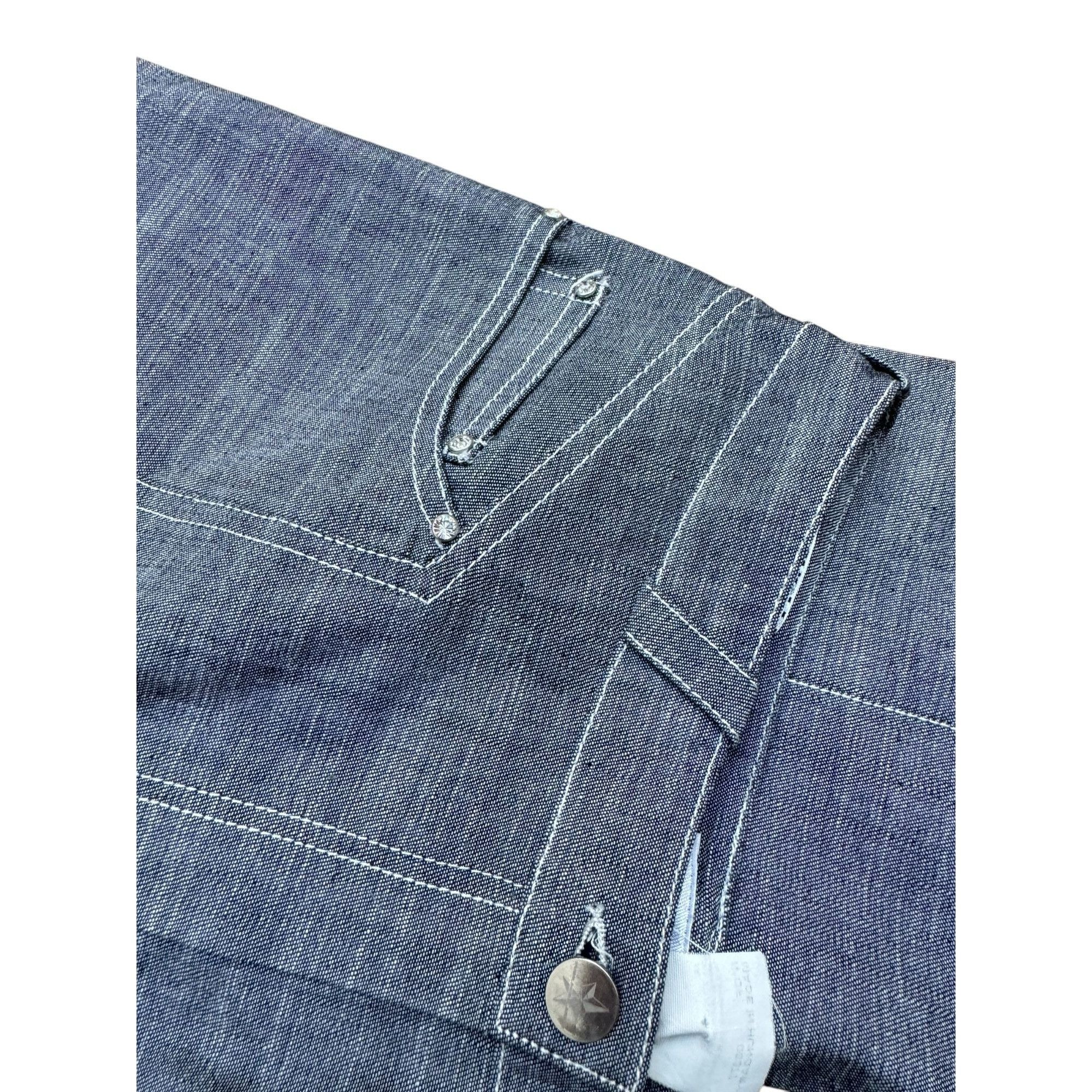 Thierry Mugler Vintage Grey Denim Twin Set Size M / US 6-8 / IT 42-44 - 11 Thumbnail
