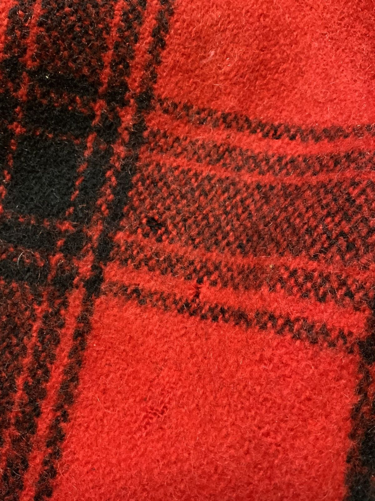 Vintage Vintage 1960s Boat Sail Drill Buffalo Plaid Wool Rapid Pants Size US 34 / EU 50 - 6 Thumbnail