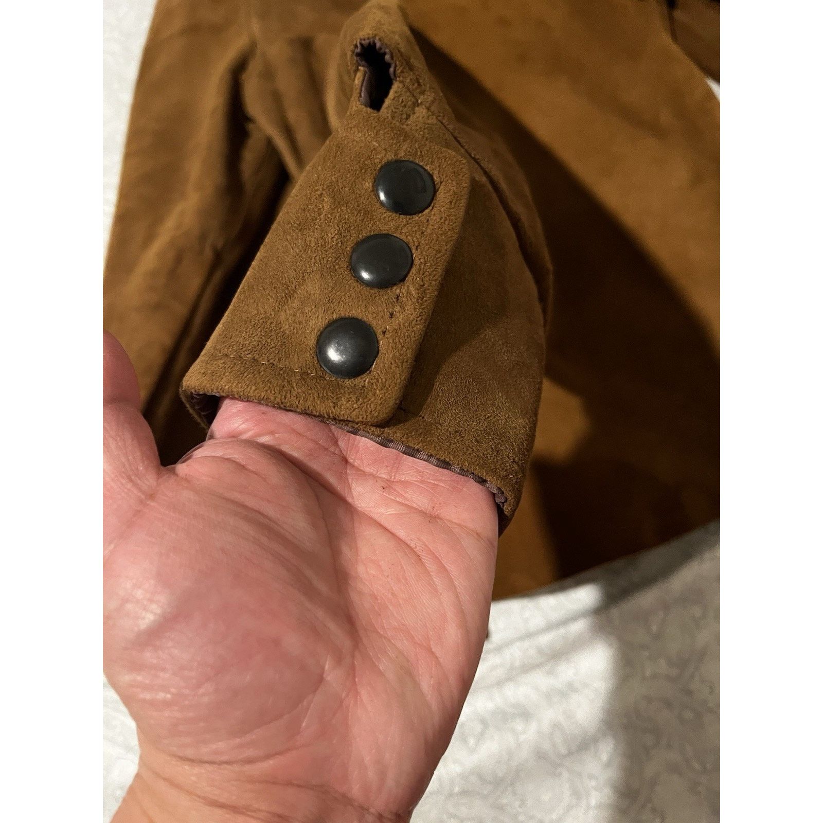 Other Vintage Great Things Canada Suede Leather Jacket 42 Western Size US L / EU 52-54 / 3 - 16 Thumbnail