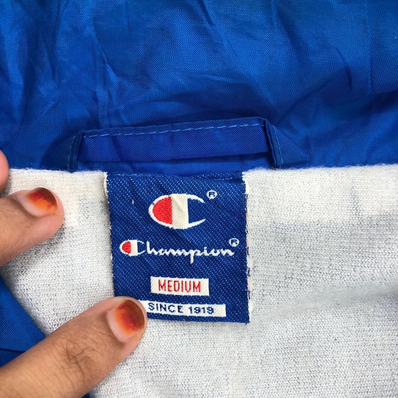 Champion Vintage CHAMPION PRODUCTS USA Blue Coach Jacket Windbreaker Size US M / EU 48-50 / 2 - 5 Thumbnail