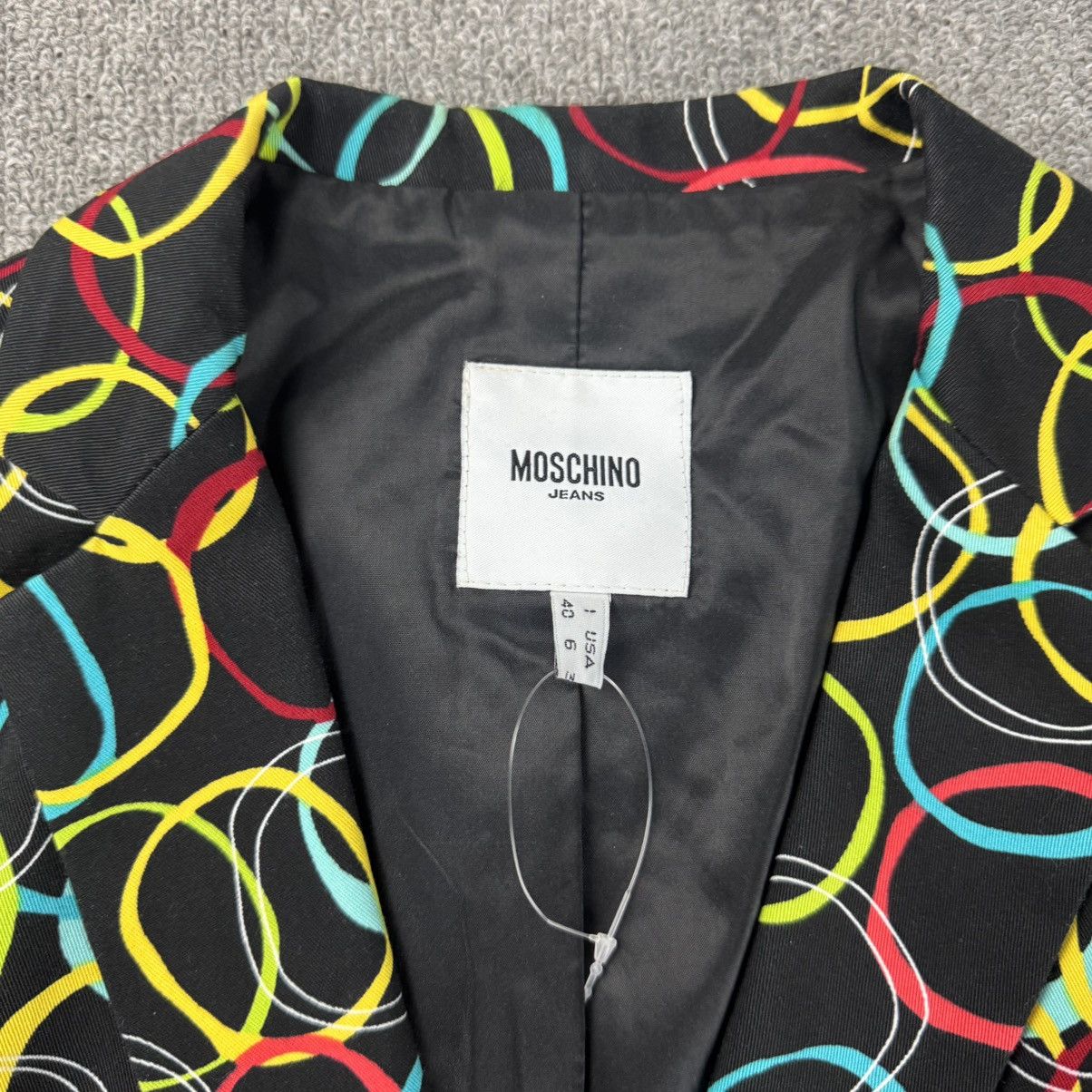 Moschino Moschino Jeans - Rare - Multi Print Jacket Size S / US 4 / IT 40 - 8 Thumbnail