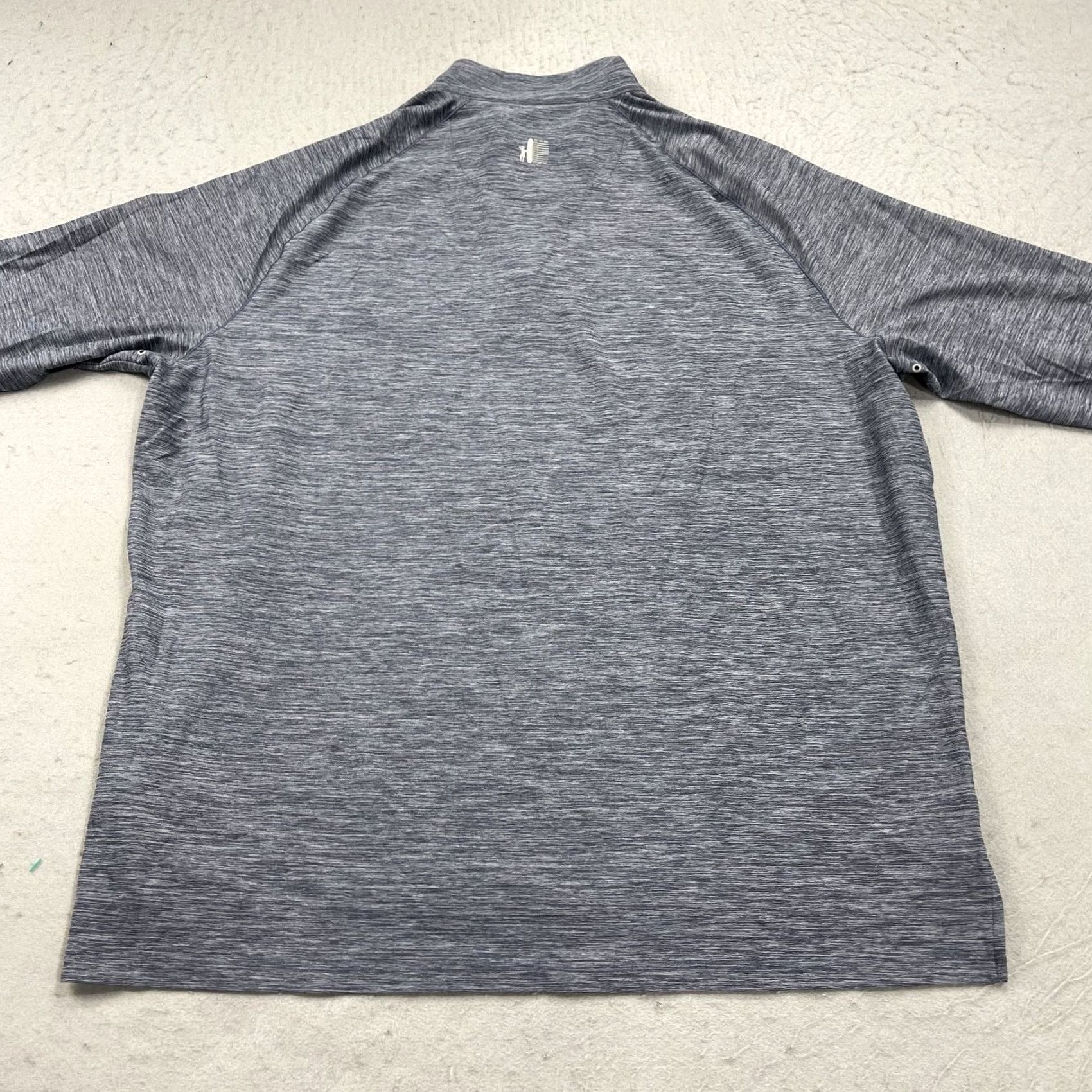 johnnie-O johnnie-O Jacket Mens L Blue 1/4 Zip Stretch Golf Heather Shirt Size US L / EU 52-54 / 3 - 5 Thumbnail
