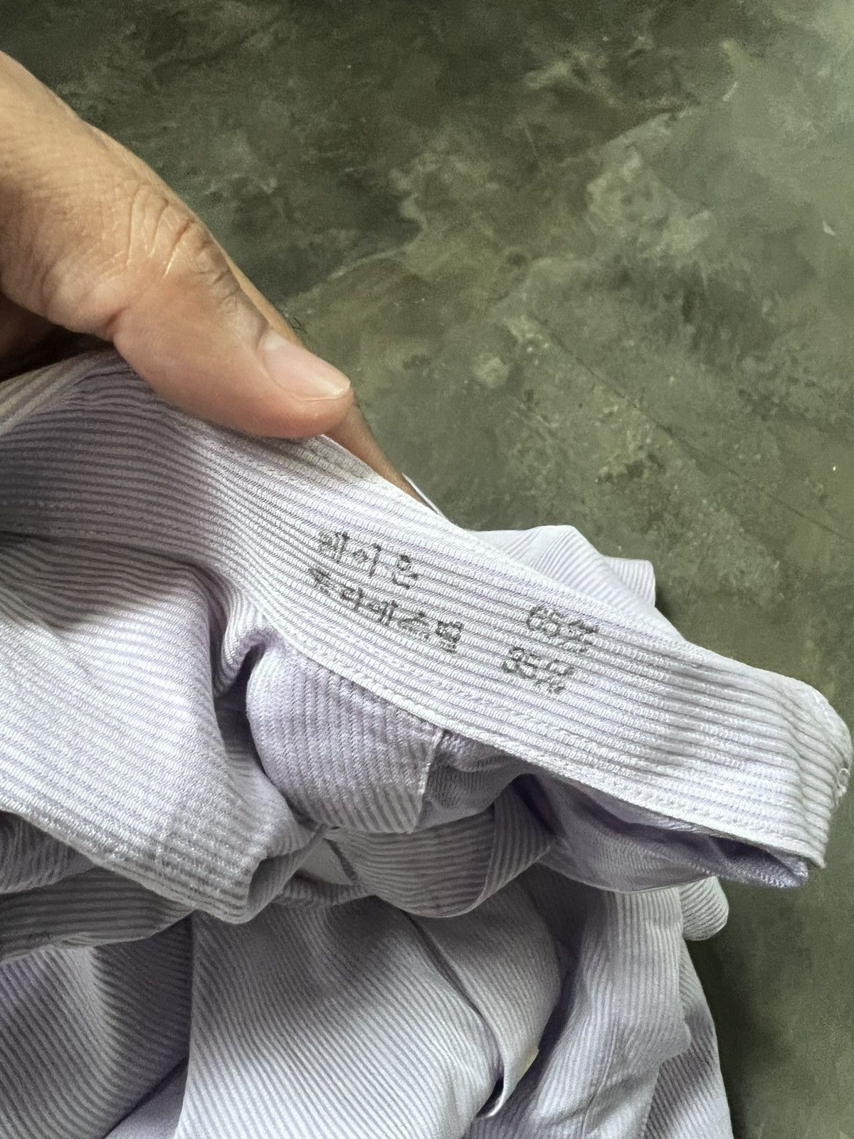 Yves Saint Laurent Yves Saint Laurent Shirt Button Ups Purple Size US L / EU 52-54 / 3 - 11 Thumbnail