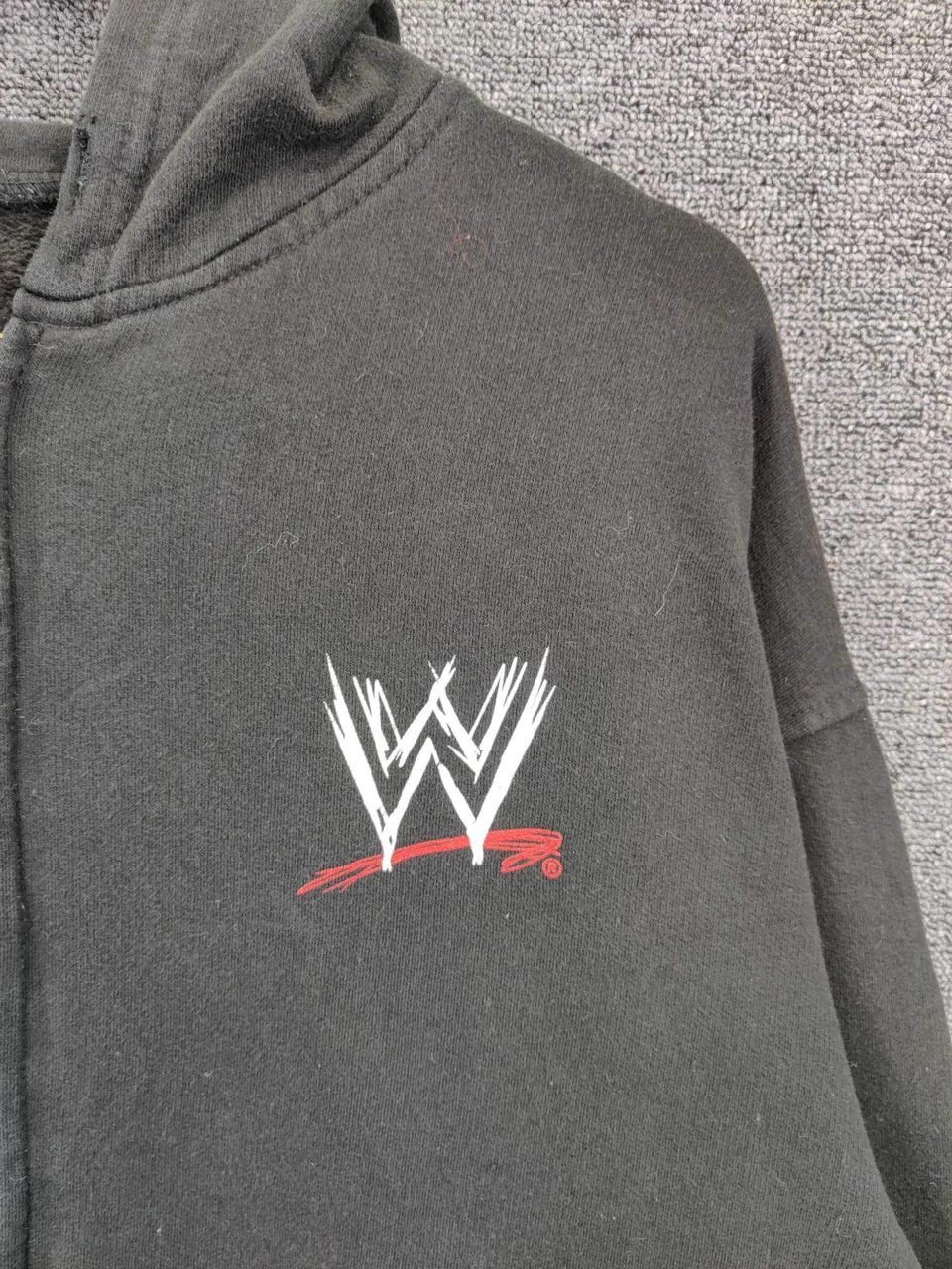 WWE Vintage Wwe Superstars Zipper Hoodie Size US XL / EU 56 / 4 - 8 Thumbnail