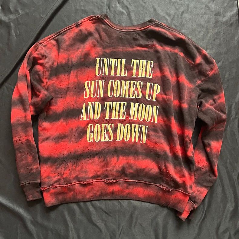 Amiri Amiri 18AW Wild Ones tie-dyed sweatshirt Size US XS / EU 42 / 0 - 1 Thumbnail