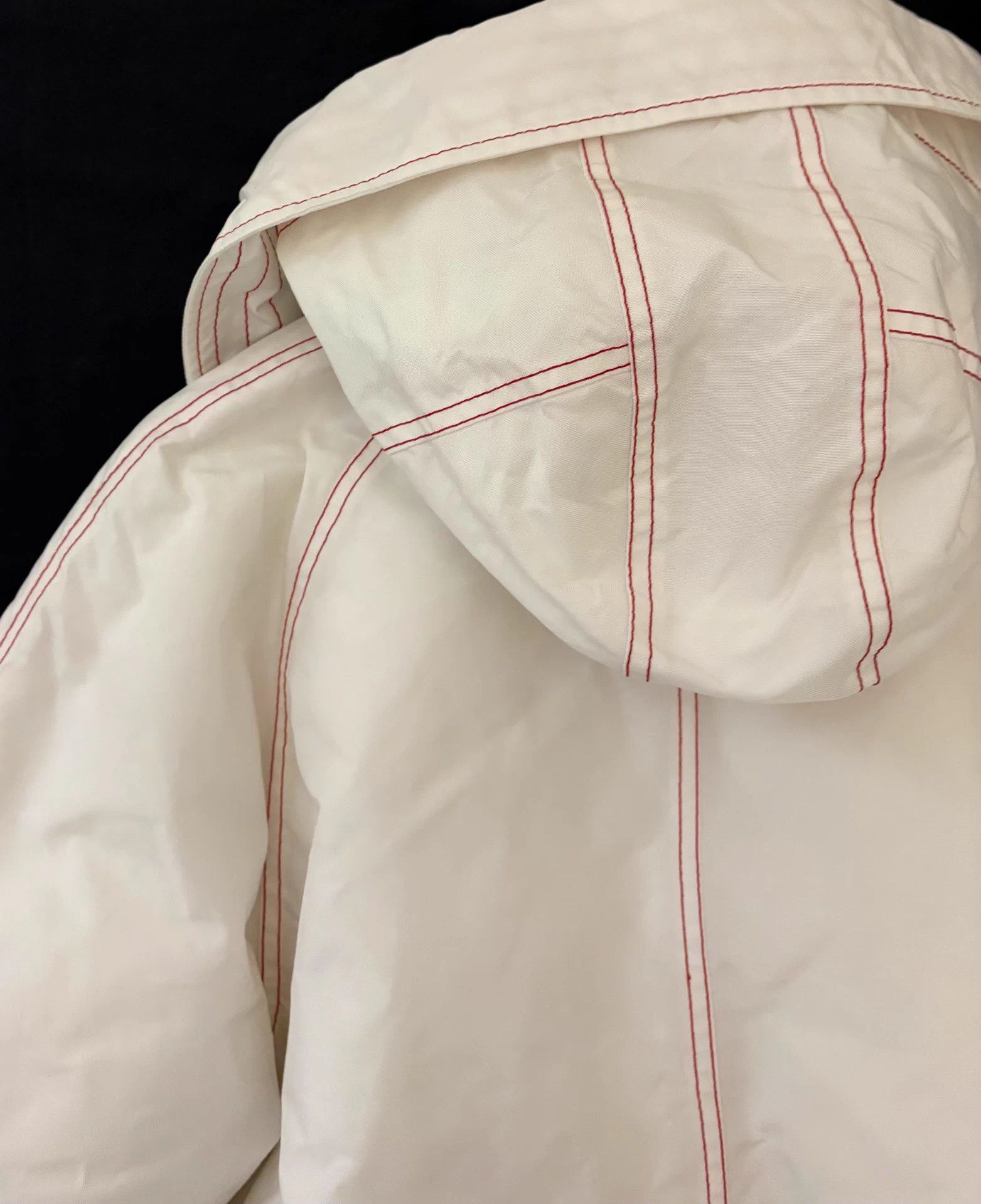 KANGHYUK Kanghyuk Men's White Relaxed Parka S Airbag Nylon Down Coat Size US S / EU 44-46 / 1 - 6 Thumbnail