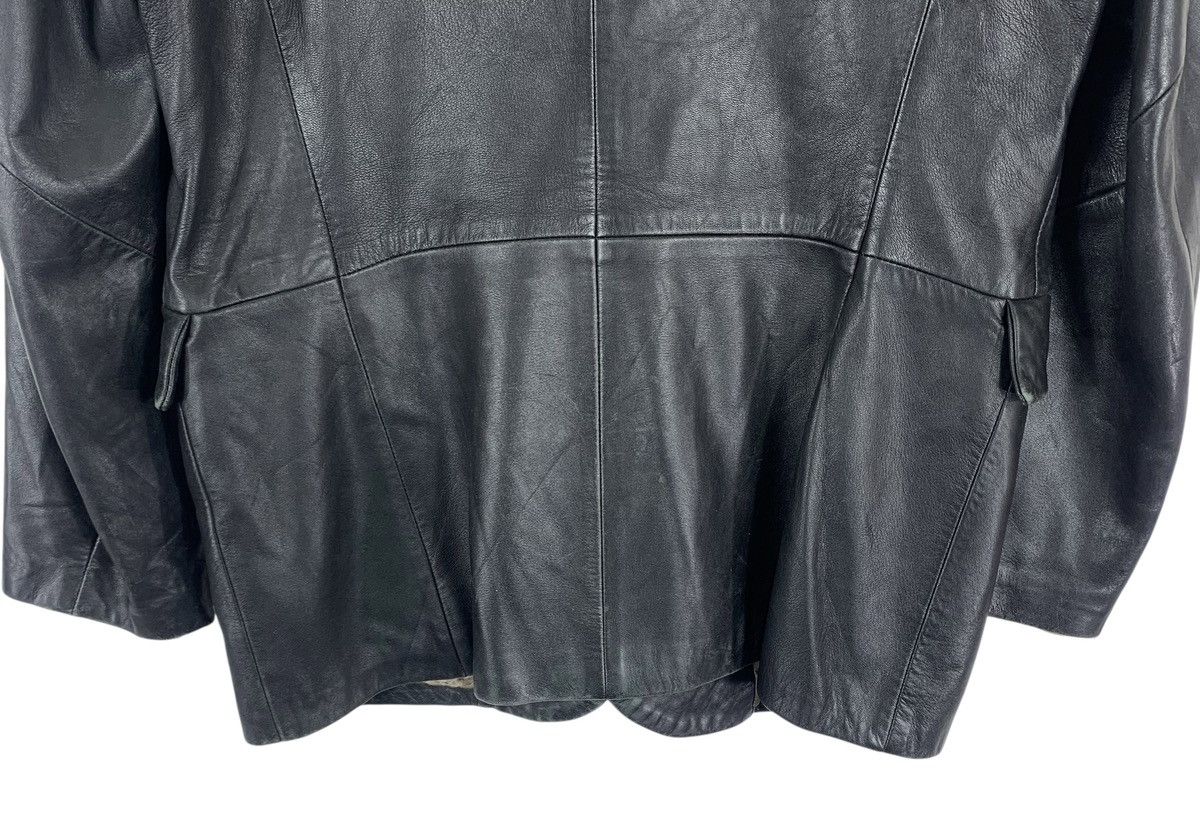 Emporio Armani 🔥🔥EMPORIO ARMANI COLLECTION LEATHER JACKET Size US M / EU 48-50 / 2 - 10 Thumbnail