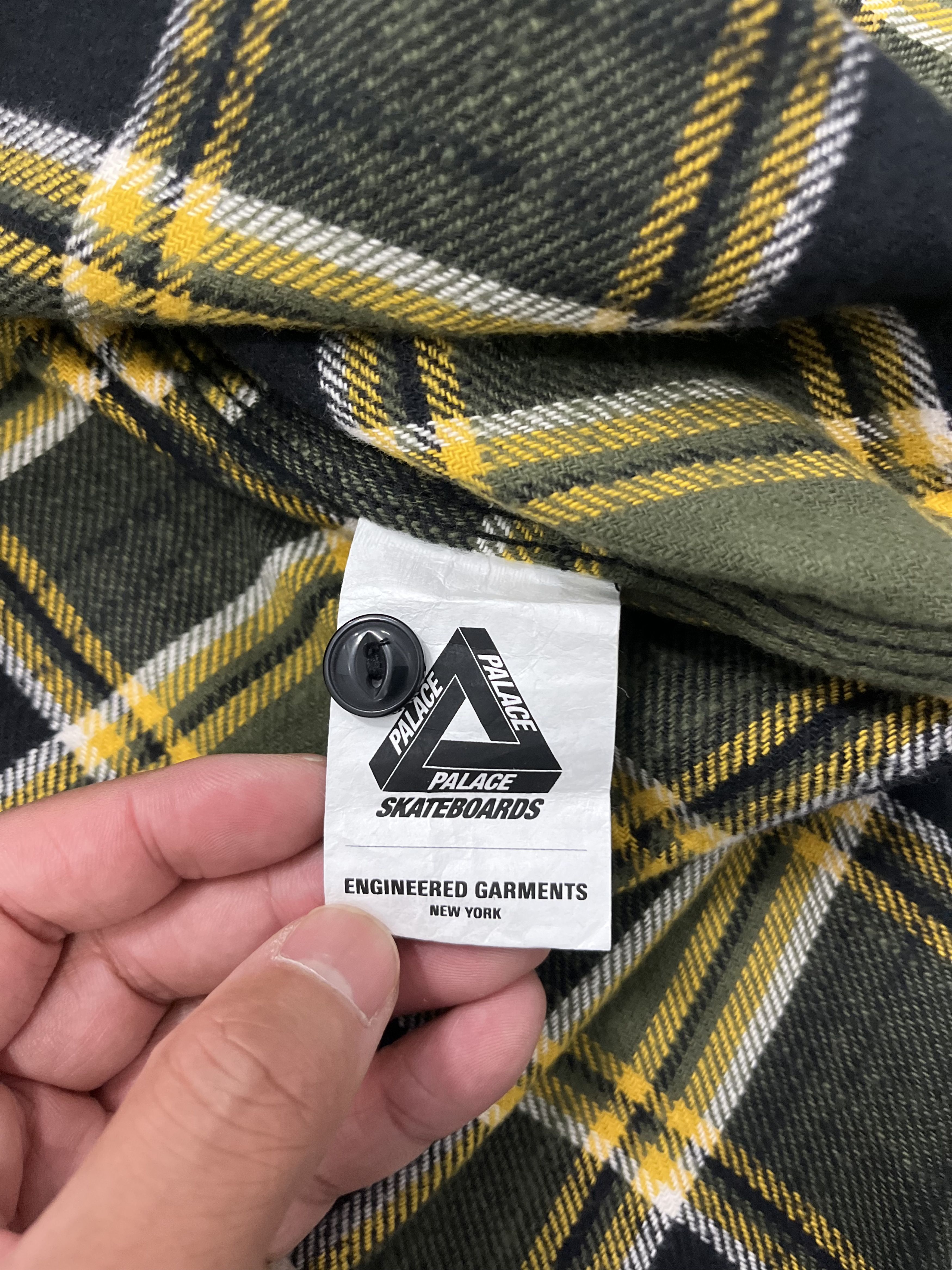 Palace Palace x Engineered Garments Panel Check Work Shirt XL Size US XL / EU 56 / 4 - 4 Thumbnail
