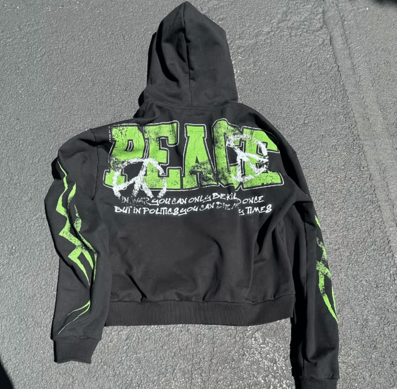 Japanese Brand casual popular hoodies for men y2k Size US XL / EU 56 / 4 - 2 Thumbnail