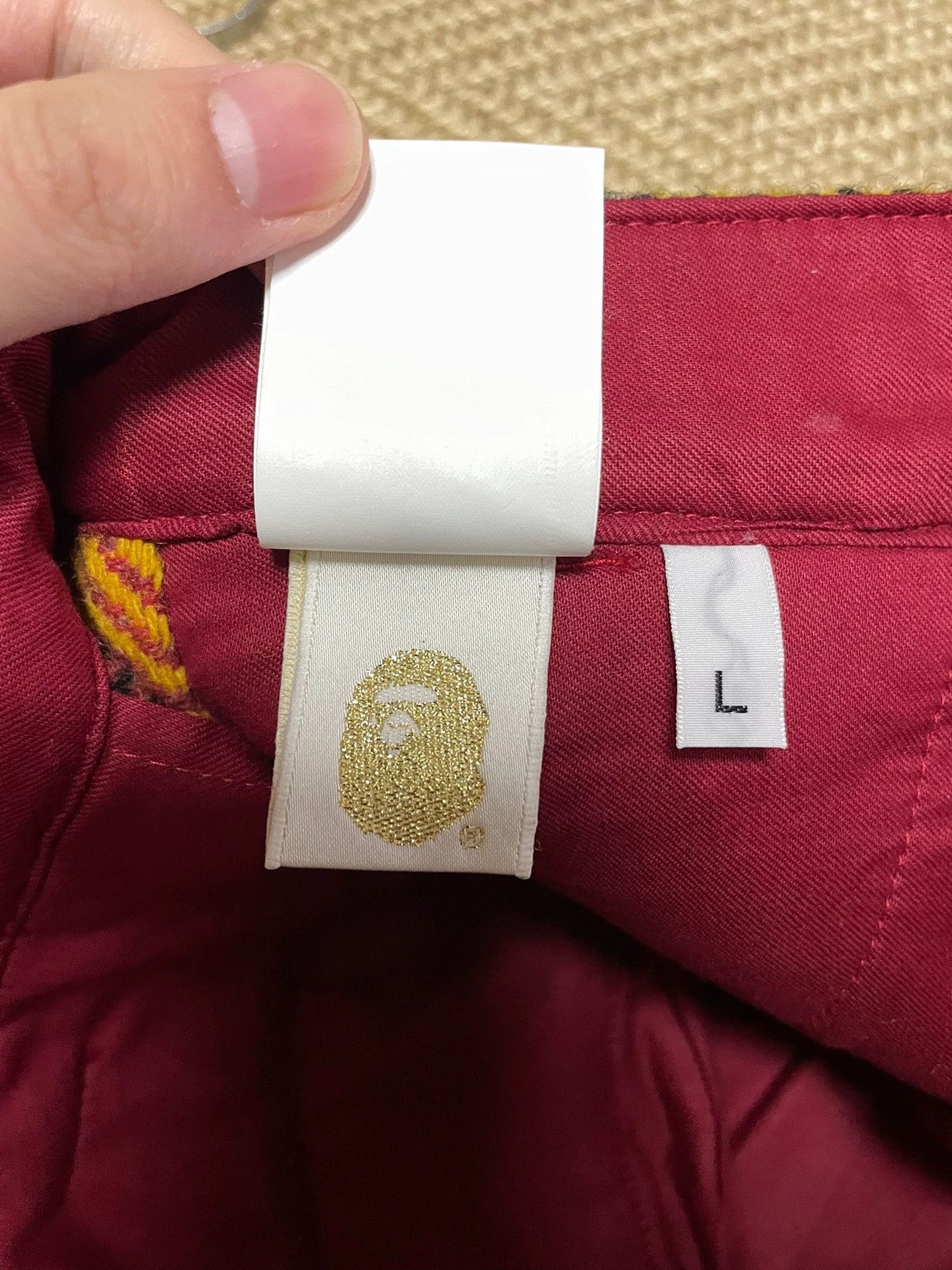 Bape BAPE Wool Check Multi-Pocket Pants W34 NIGO-Era Thick Size US 34 / EU 50 - 9 Thumbnail