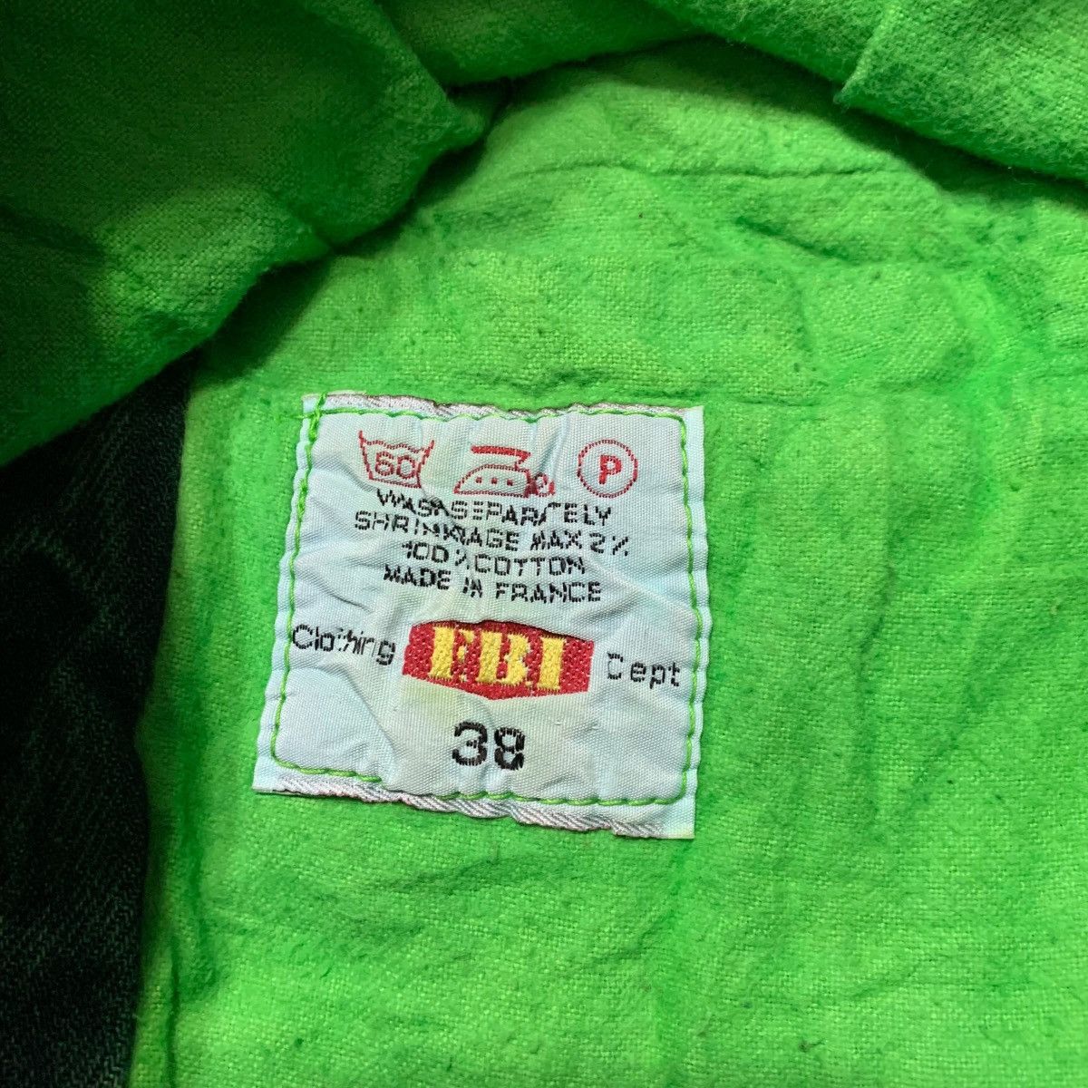 Other Nice Design FBI Multipocket Denim Jacket Made In France Size US L / EU 52-54 / 3 - 6 Thumbnail