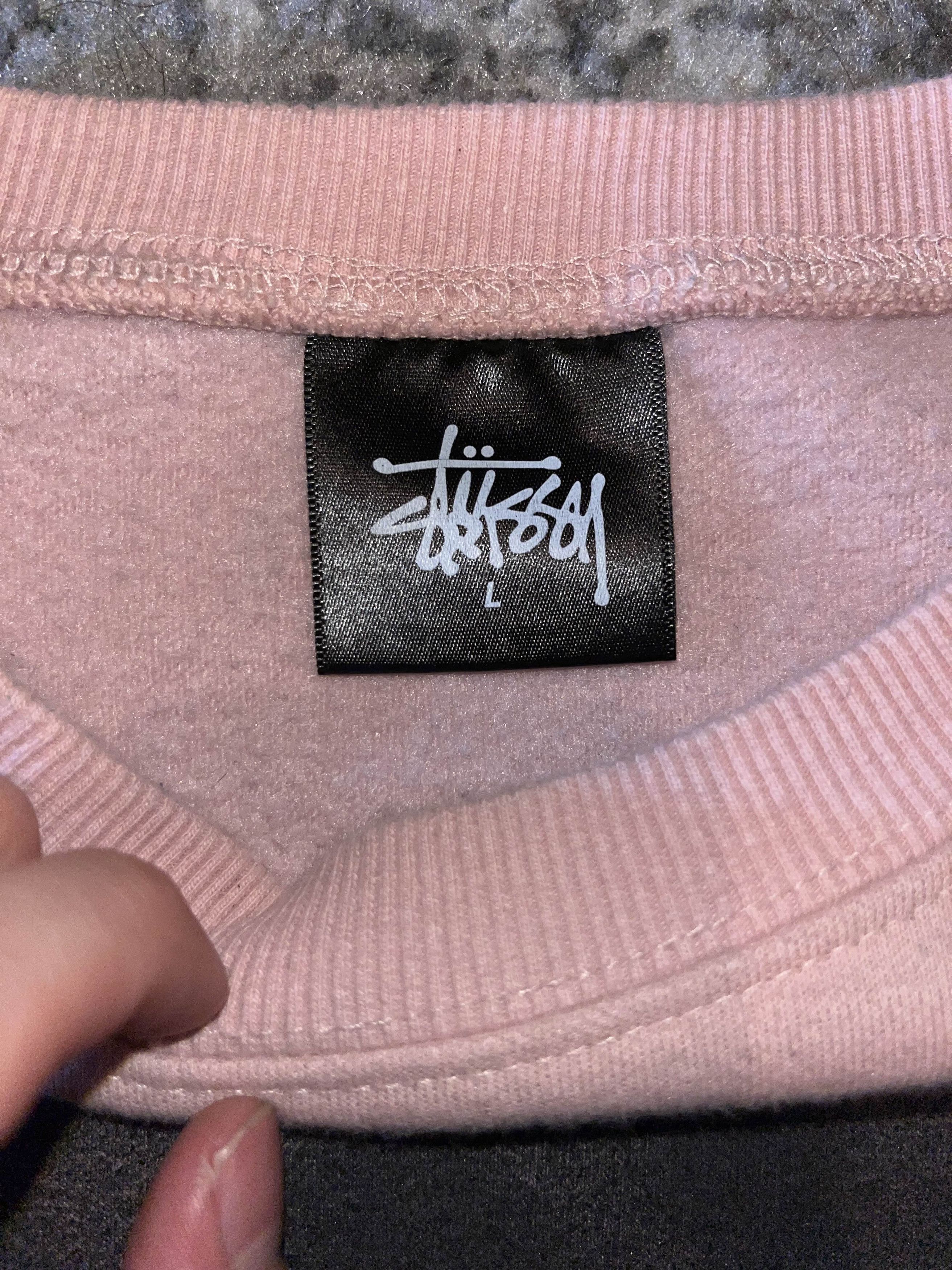 Stussy Custom Night Stalker Stussy Pink Sweatshirt Size US S / EU 44-46 / 1 - 5 Thumbnail