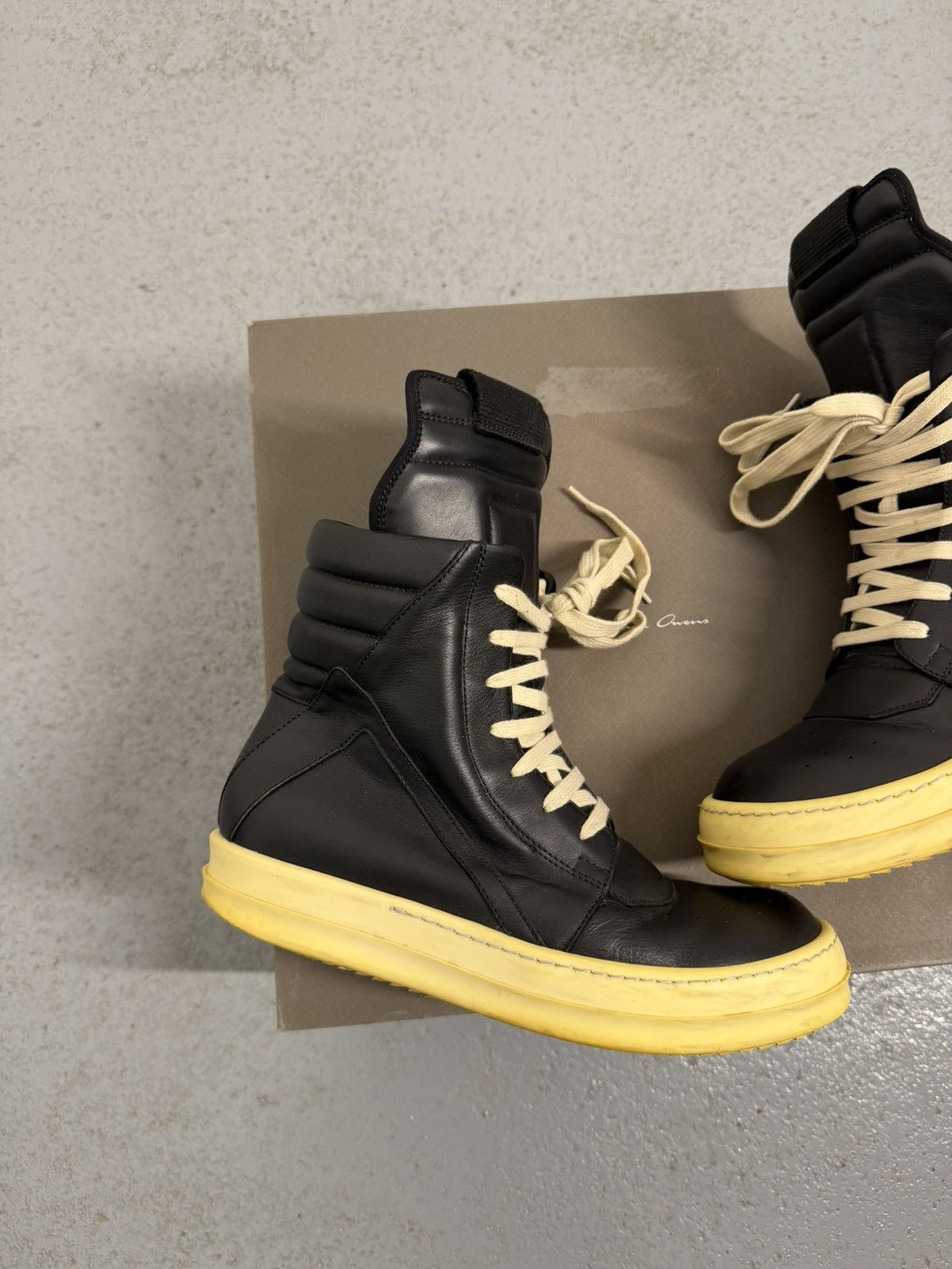 Rick Owens Rick Owens Geobasket With Box Size US 8 / IT 38 - 3 Thumbnail
