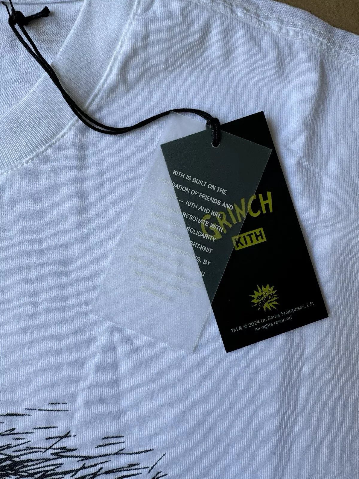 Kith KITH x The Grinch - Sign Vintage Tee Logo White Size US M / EU 48-50 / 2 - 4 Thumbnail