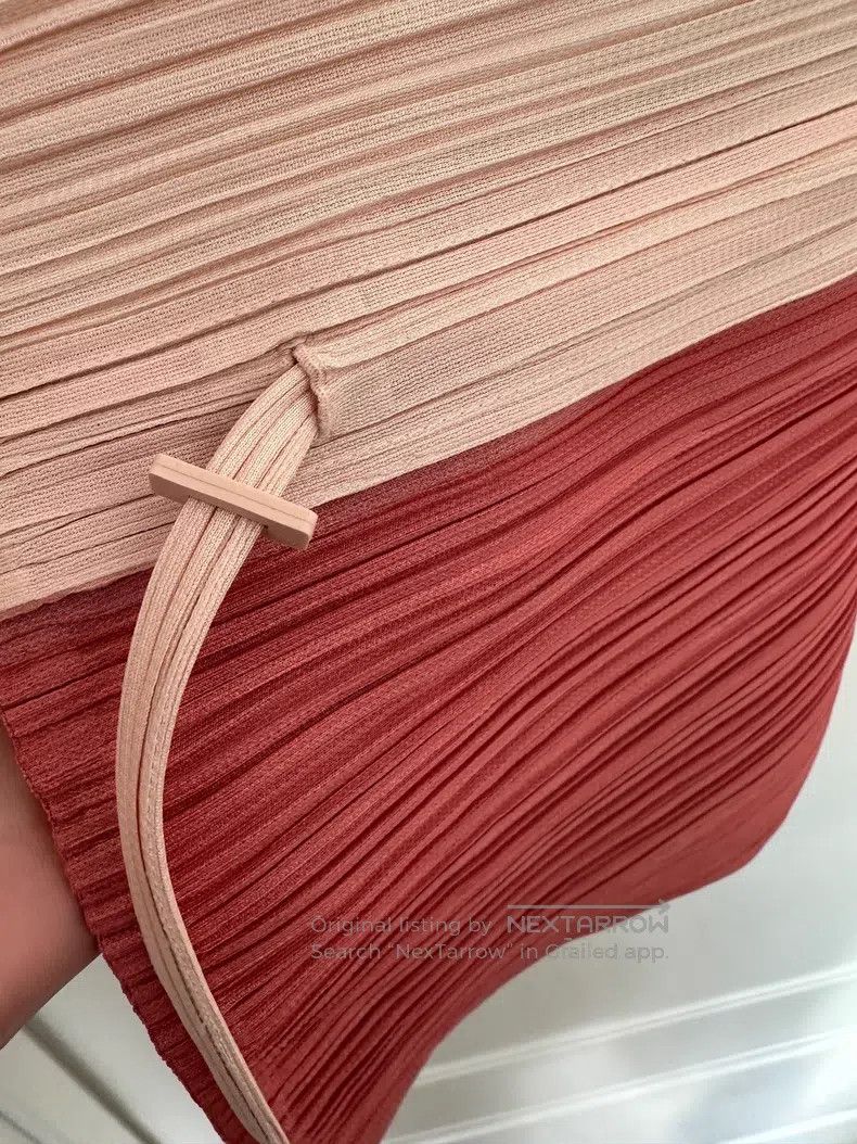 Issey Miyake Issey Miyake Color-Block Striped Pleated Top Size XXL / US 16-18 / IT 52-54 - 3 Thumbnail