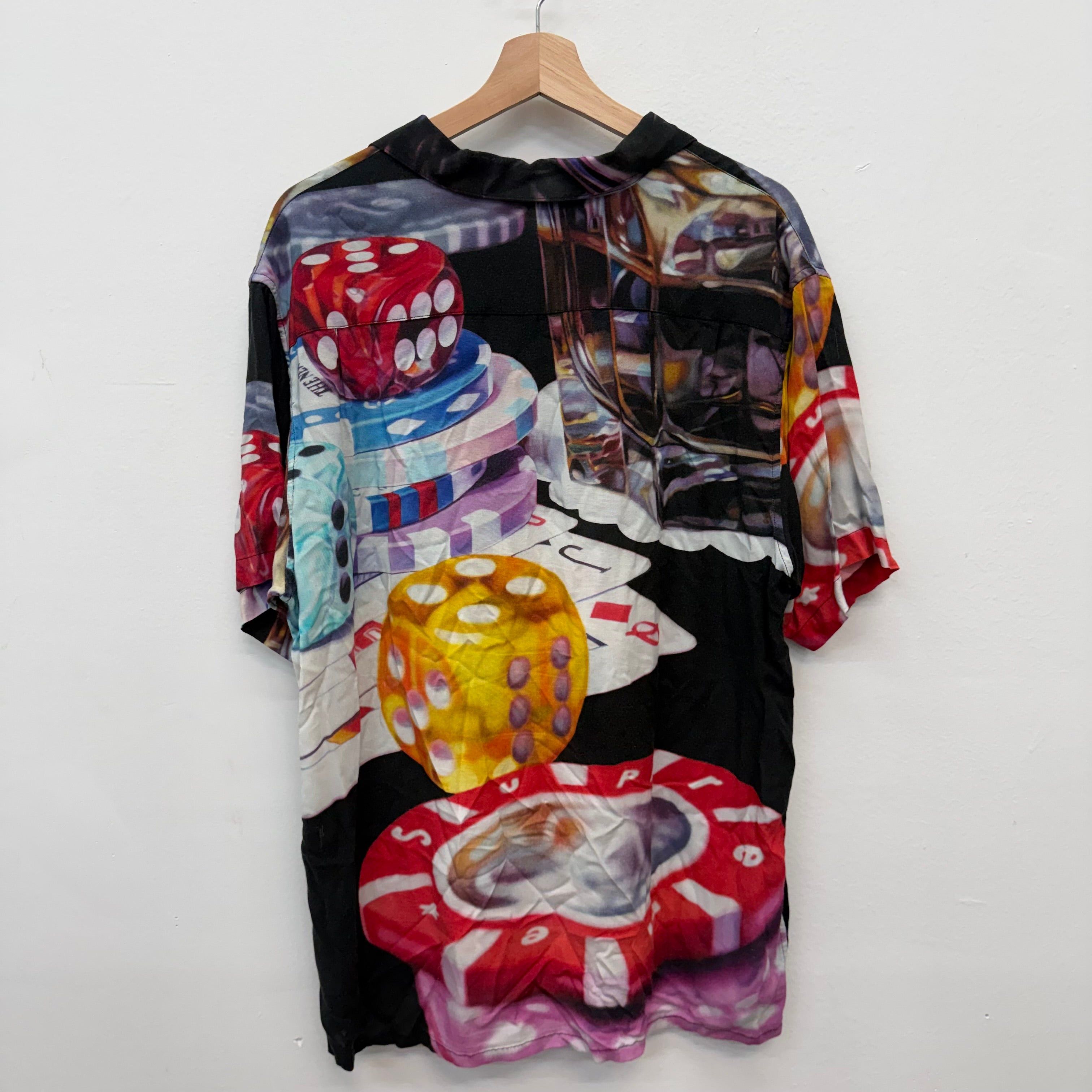 Supreme Supreme Gambler Poker Button Up Shirt - Size L Size US L / EU 52-54 / 3 - 2 Thumbnail