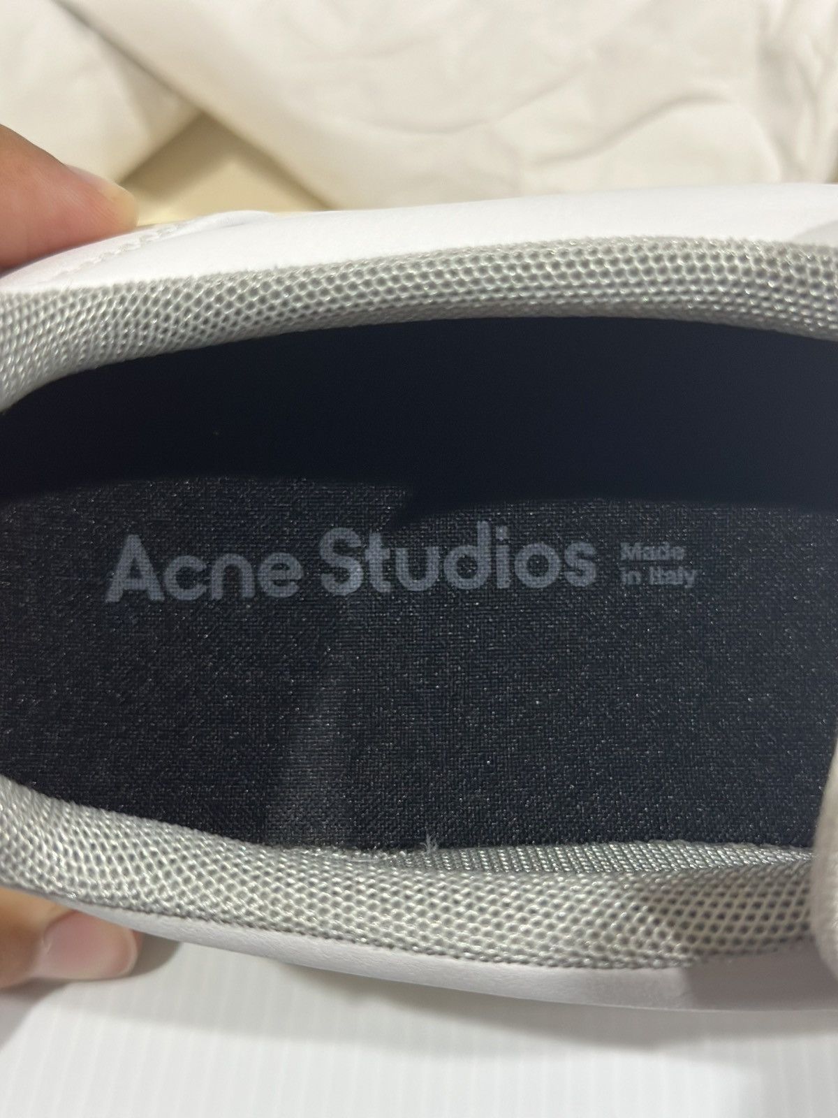 Acne Studios Acne Studios Bennie Face Slip On Sneakers Size US 8.5 / IT 38.5 - 14 Thumbnail