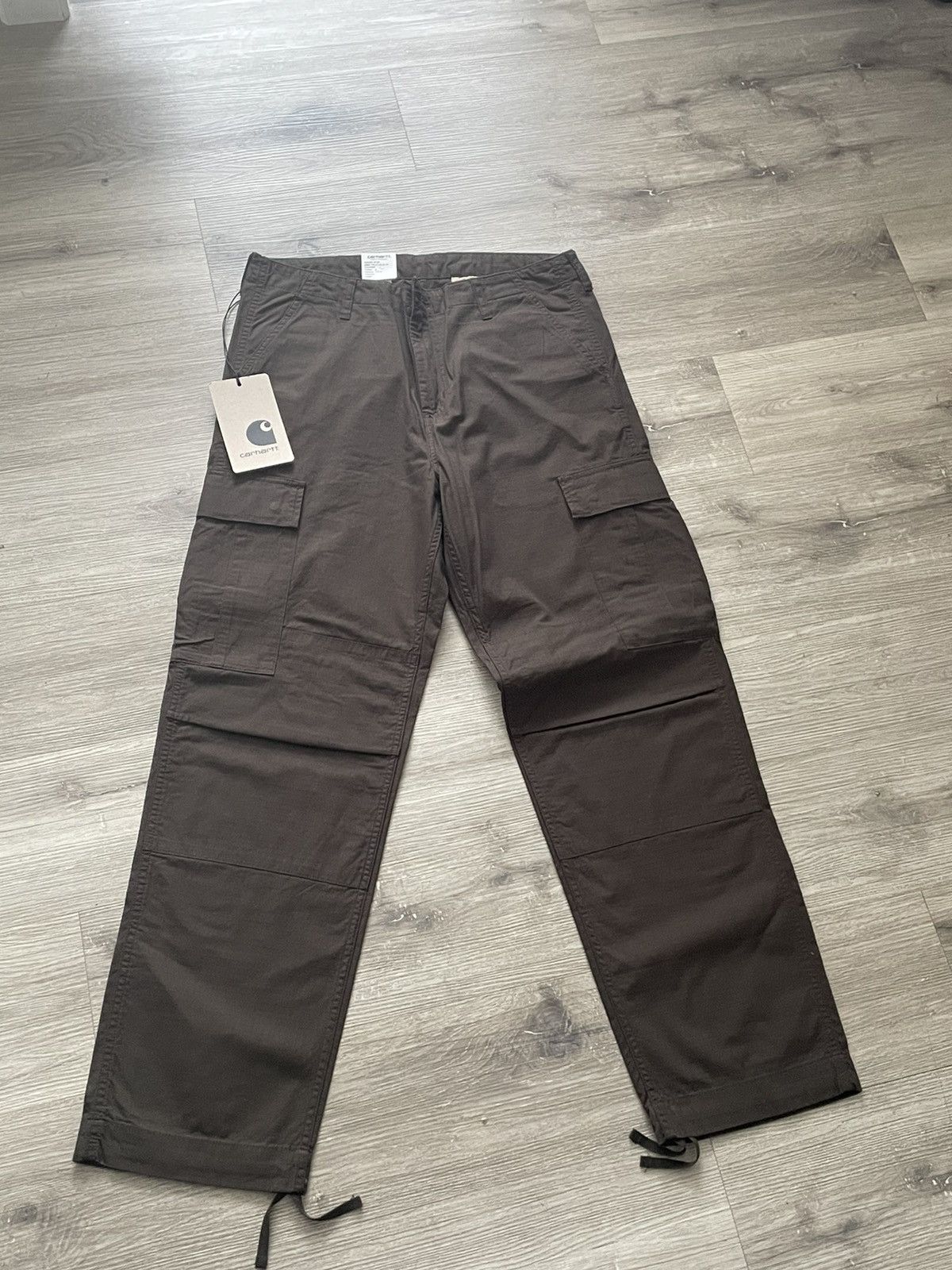 image of Carhartt Cargos in Brown, Men's (Size 34)