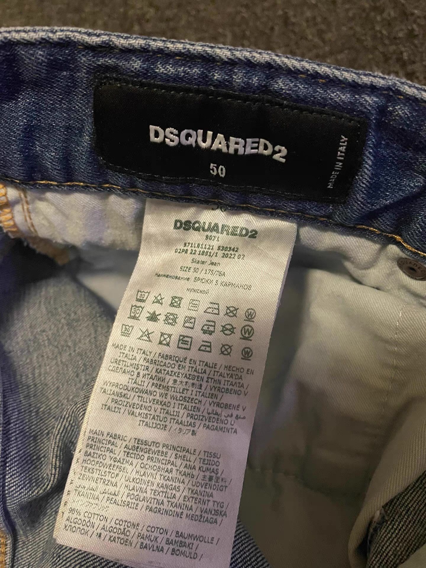 Dsquared2 DSquared2 D2 Jeans, Stretch Size US 36 / EU 52 - 7 Thumbnail
