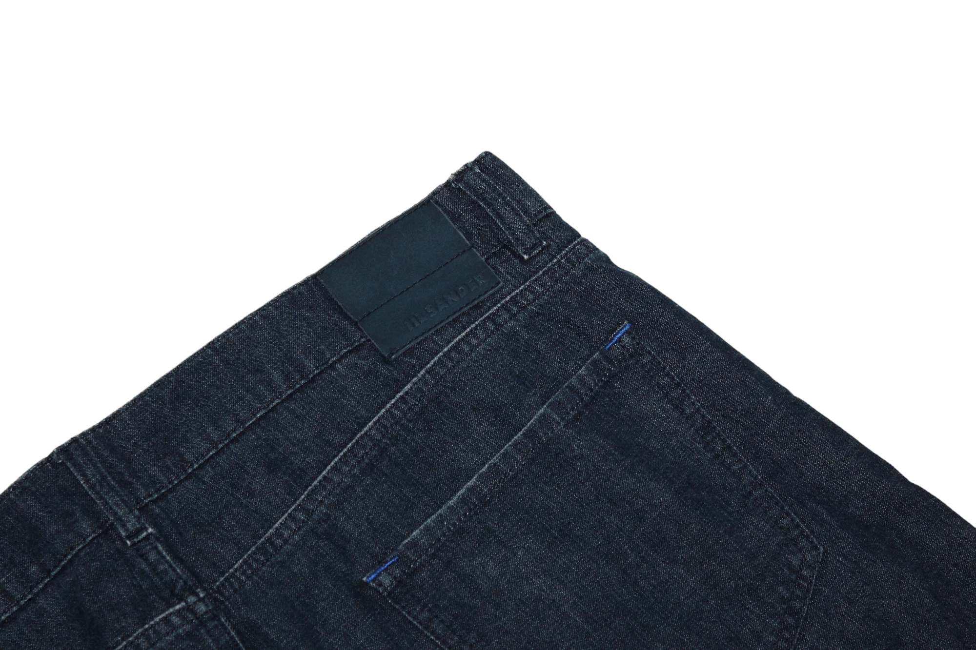 Jil Sander Jil Sander Straight-Leg Bootcut Deep Indigo Wash Denim Pants Size US 37 - 10 Thumbnail