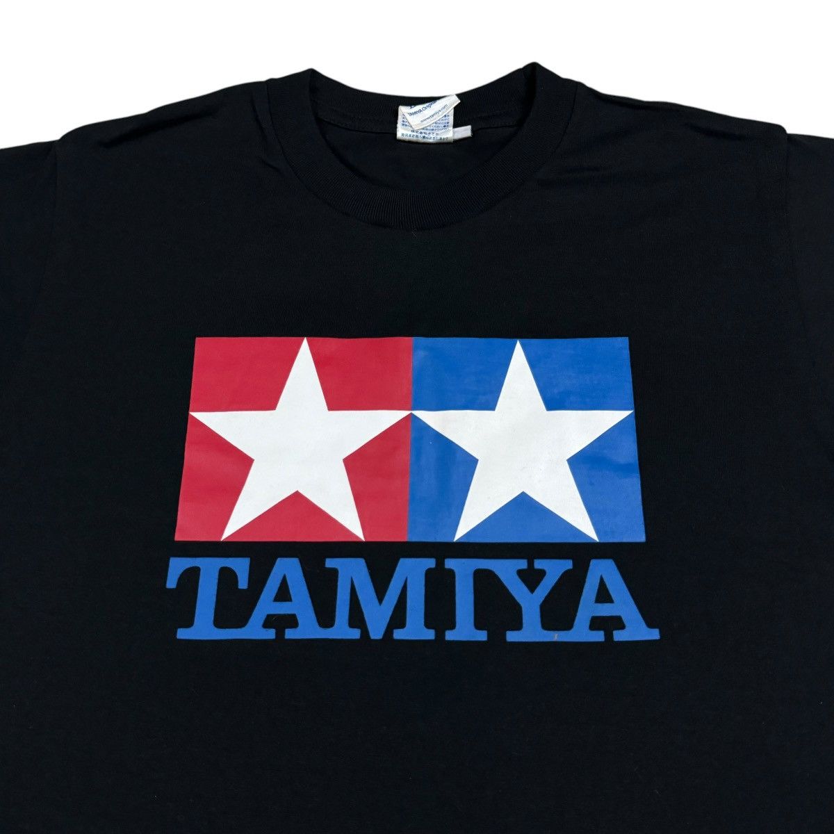 Japanese Brand × Vintage TAMIYA Japanese Toys Promo Big Logo Shirt Size US S / EU 44-46 / 1 - 2 Thumbnail