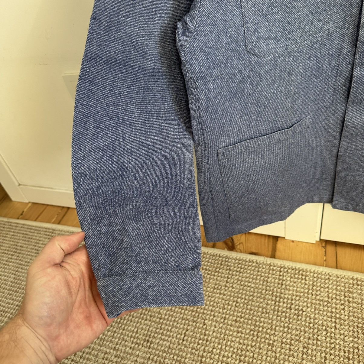 Vintage Vintage faded heavy cotton chore works french jacket Size US L / EU 52-54 / 3 - 10 Thumbnail