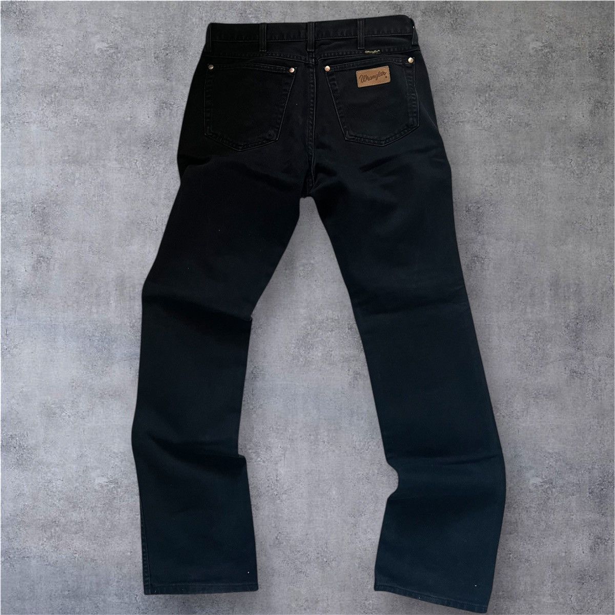 Wrangler Wrangler Evolution Black Jeans W32 L36 | Extra Long Tall Fit Size US 32 / EU 48 - 10 Thumbnail