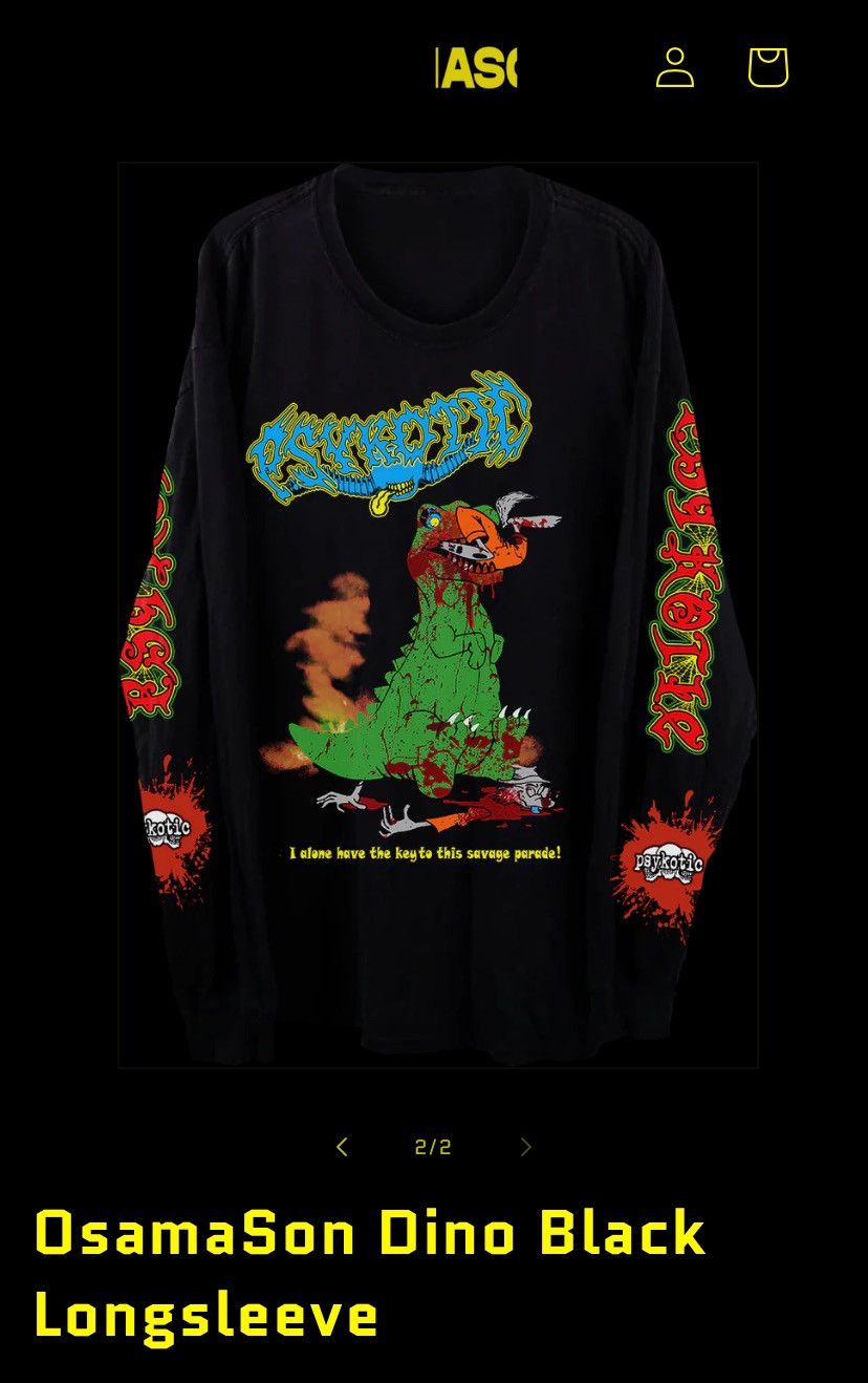 Osamason Osamason Dino Longsleeve Size US M / EU 48-50 / 2 - 5 Thumbnail