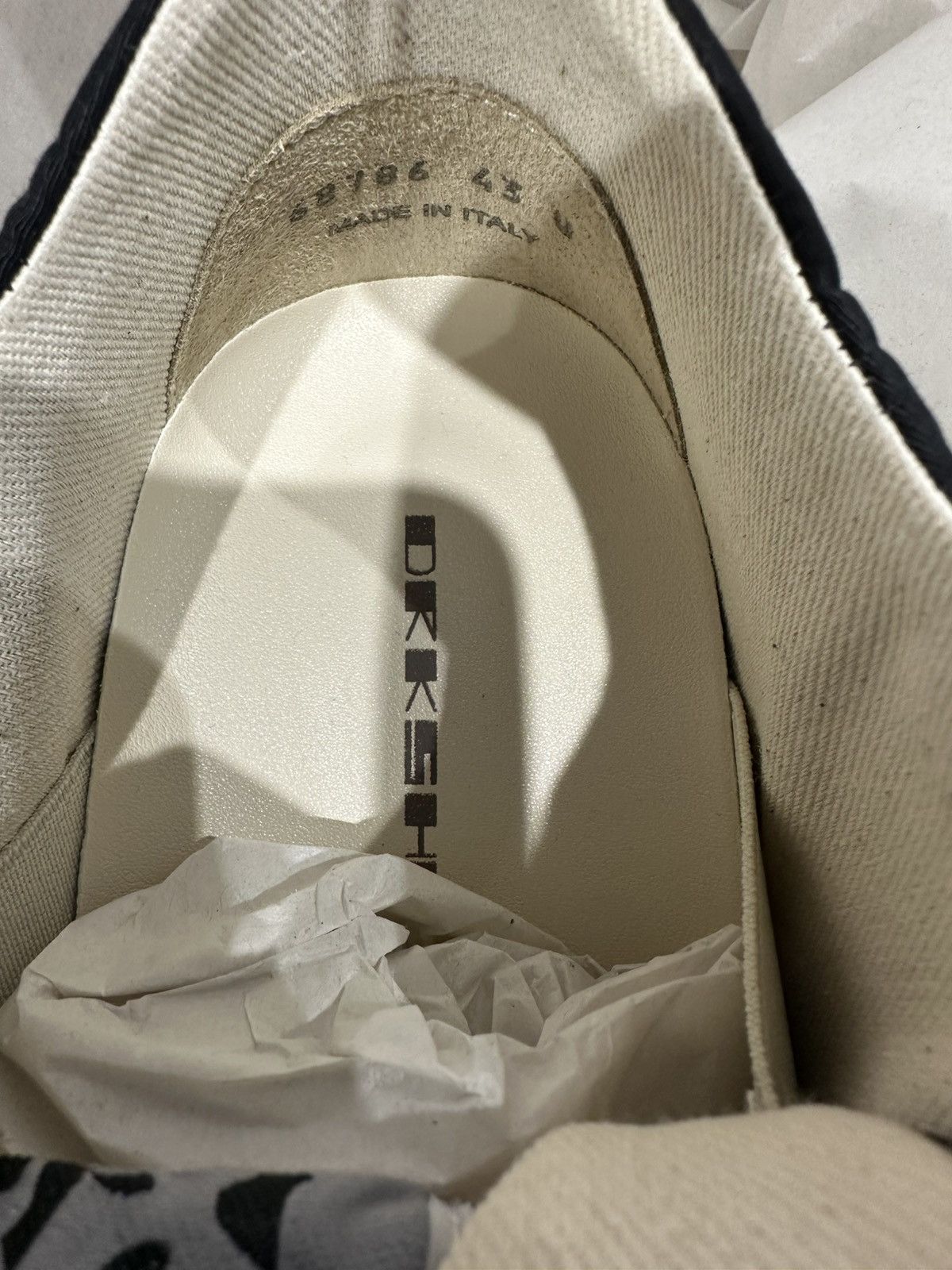 Rick Owens Drkshdw DRKSHDW JUMBO LACE NYLON Size US 10 / EU 43 - 6 Thumbnail