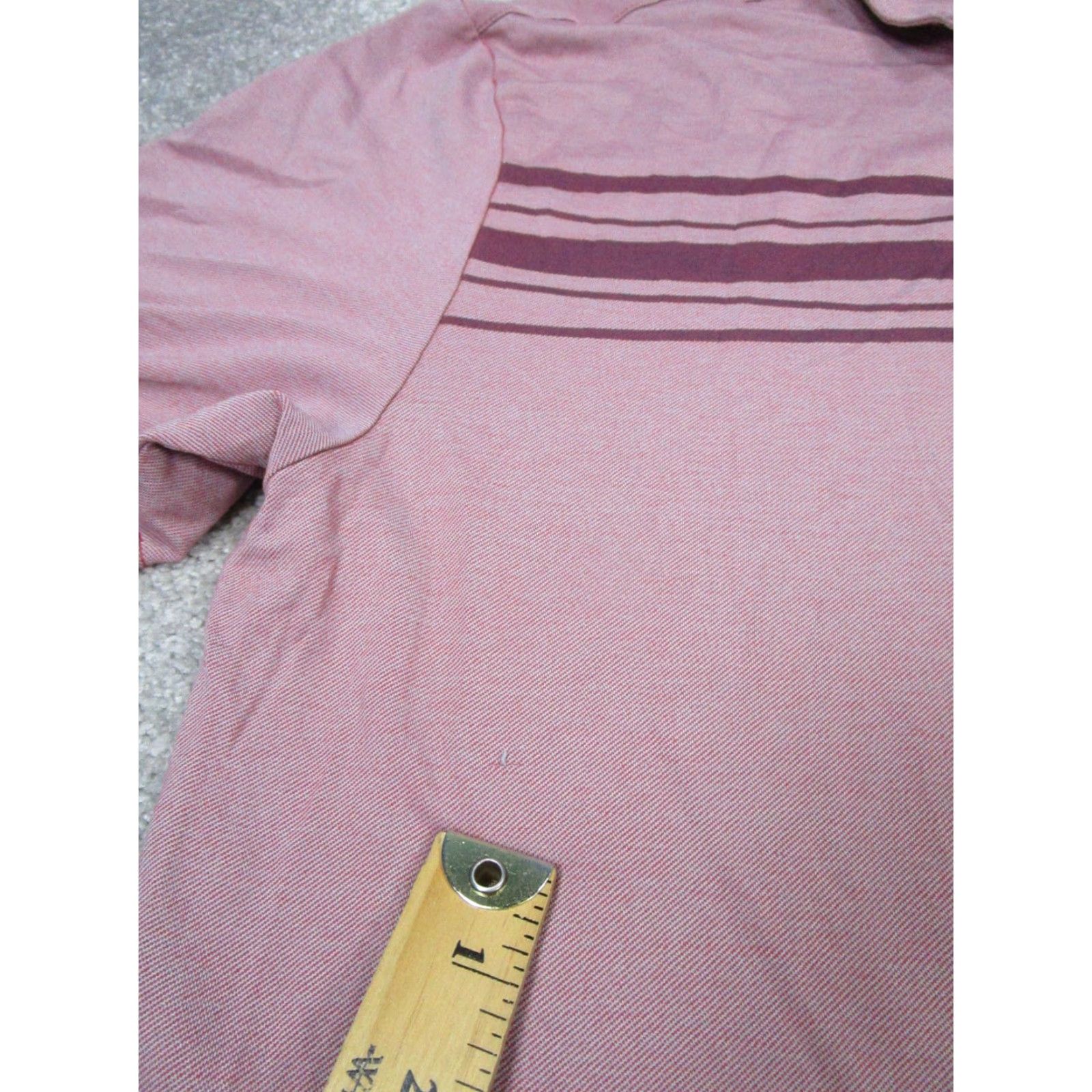 TravisMathew Travis Mathew Shirt Mens Large Pink Cotton Blend Golf Size US L / EU 52-54 / 3 - 5 Thumbnail