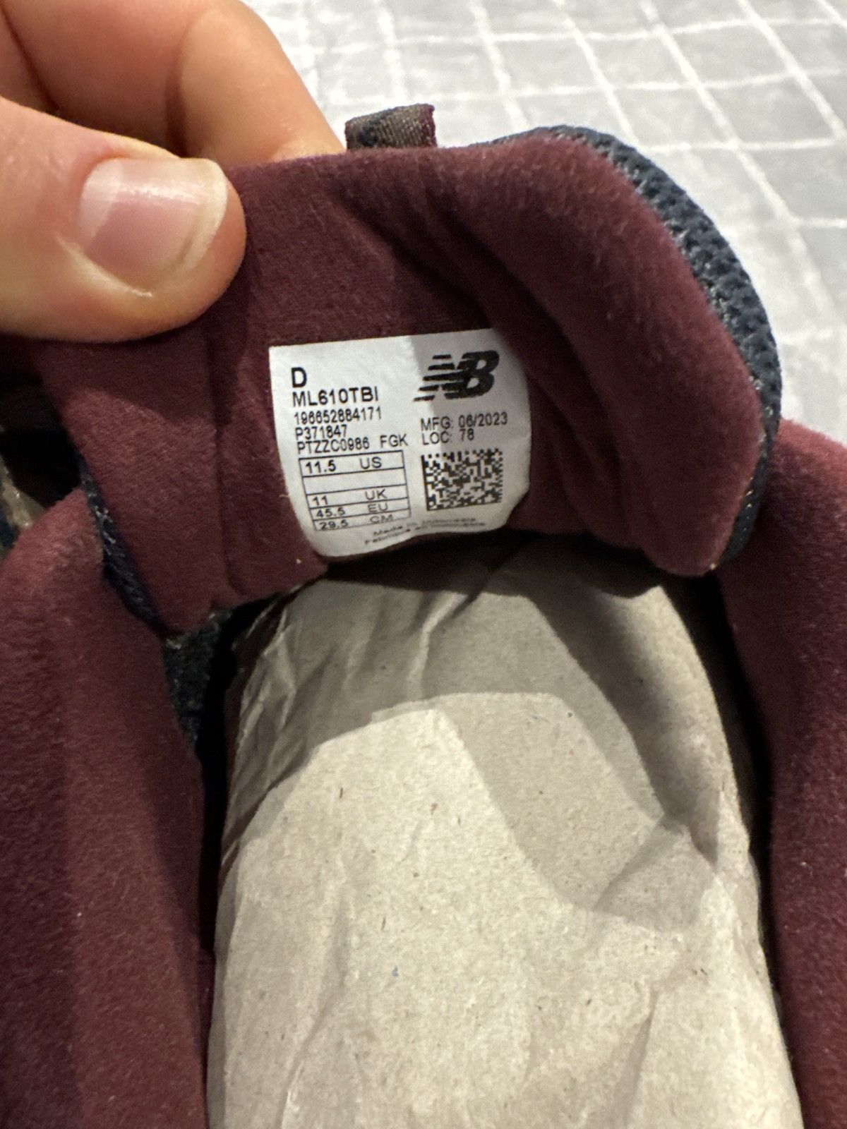 New Balance New Balance 610 Size US 11.5 / EU 44-45 - 6 Thumbnail