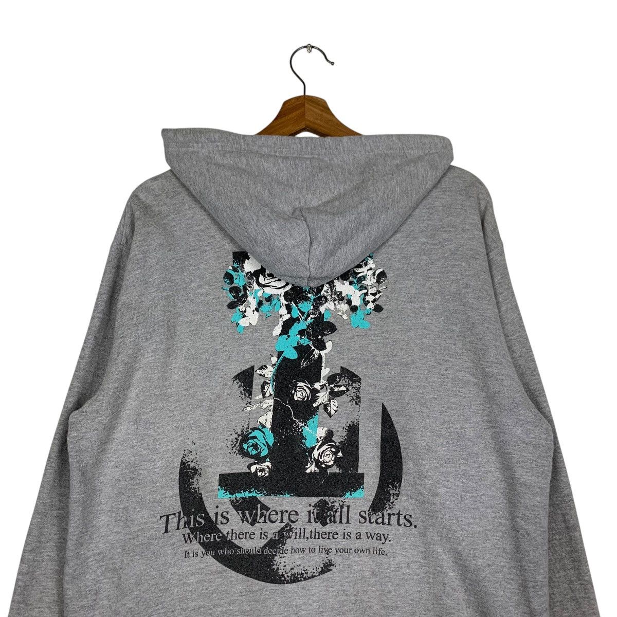 Japanese Brand UNDERWORLD Graphics Printed Hoodies Sweatshirt #1460-C66 Size US L / EU 52-54 / 3 - 2 Thumbnail