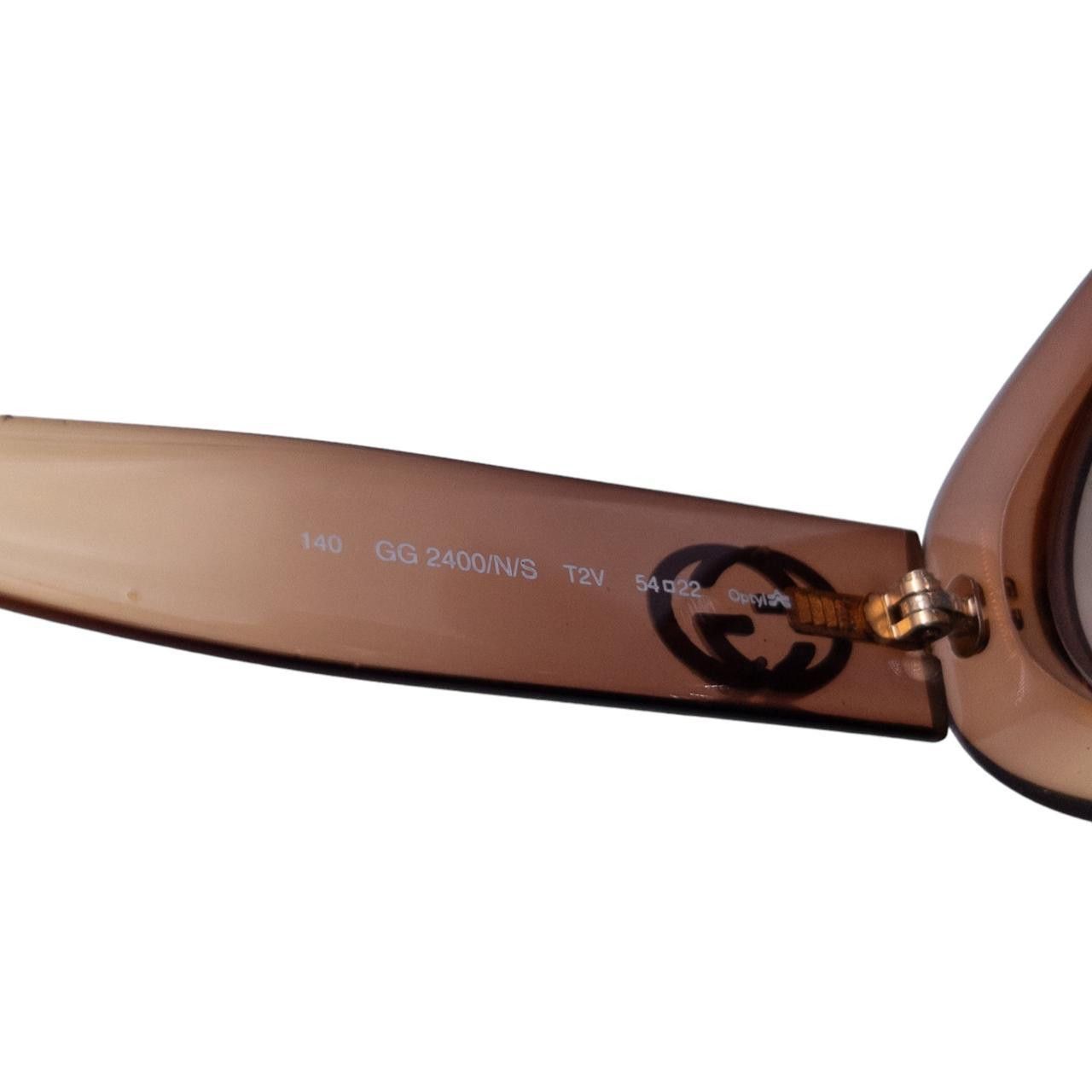 Gucci Vintage Gucci Transparent Sunglasses Size ONE SIZE - 7 Thumbnail