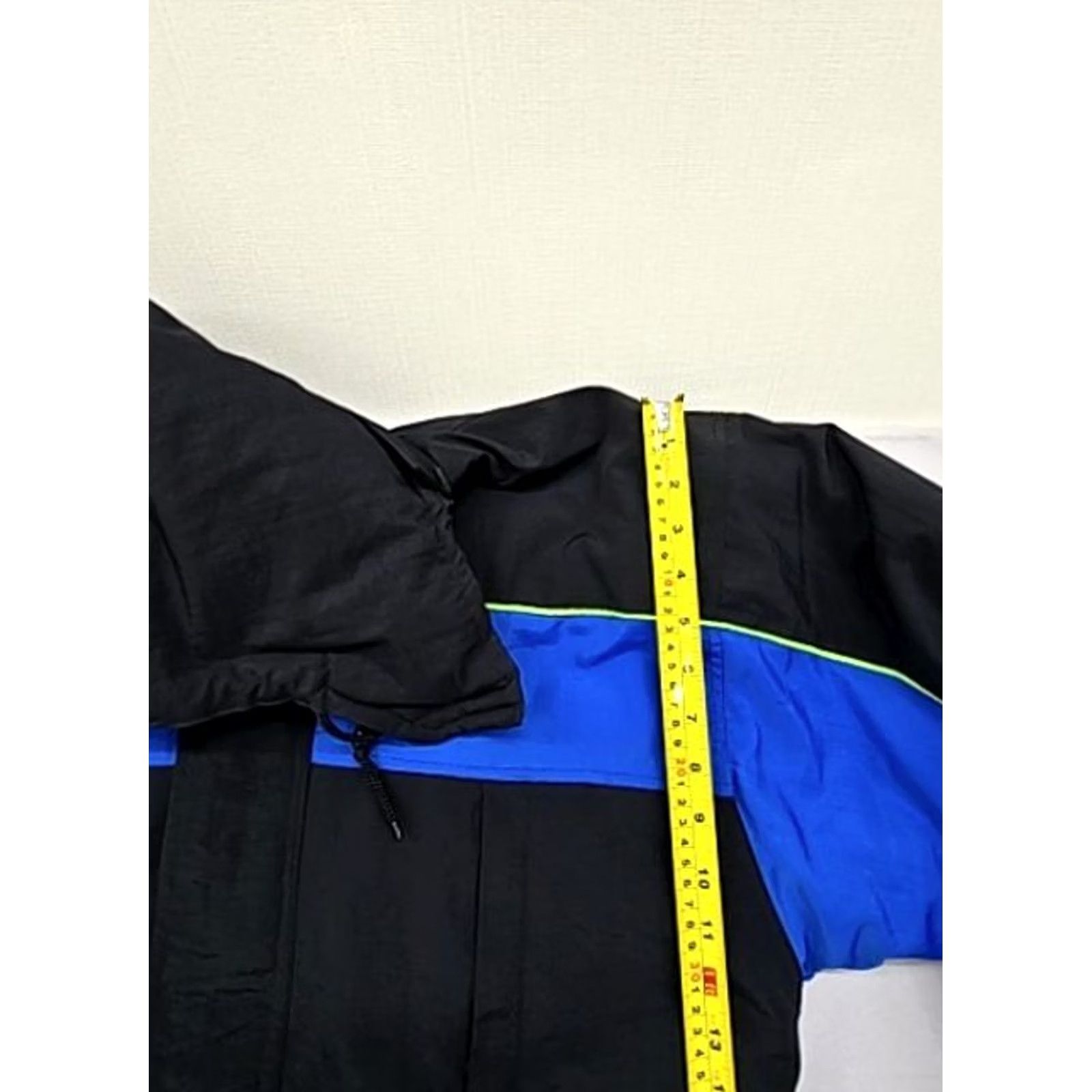 Adidas Adidas Unisex XXL Hooded Blue/Black Nylon Jacket Size US XXL / EU 58 / 5 - 6 Thumbnail